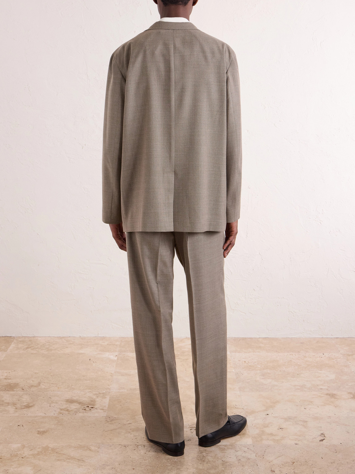  Boglioli - K-jacket Virgin Wool Suit Jacket - Men - Neutrals - It 48 