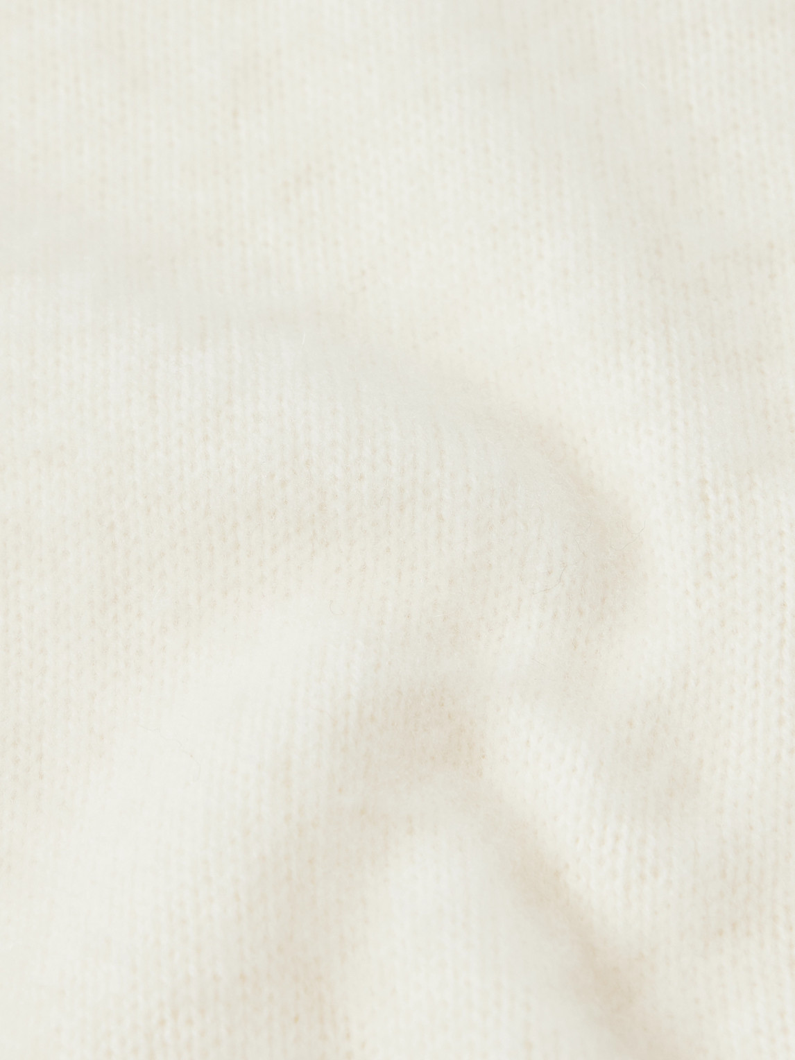 Boglioli Slim-fit Wool And Cashmere-blend Sweater In White