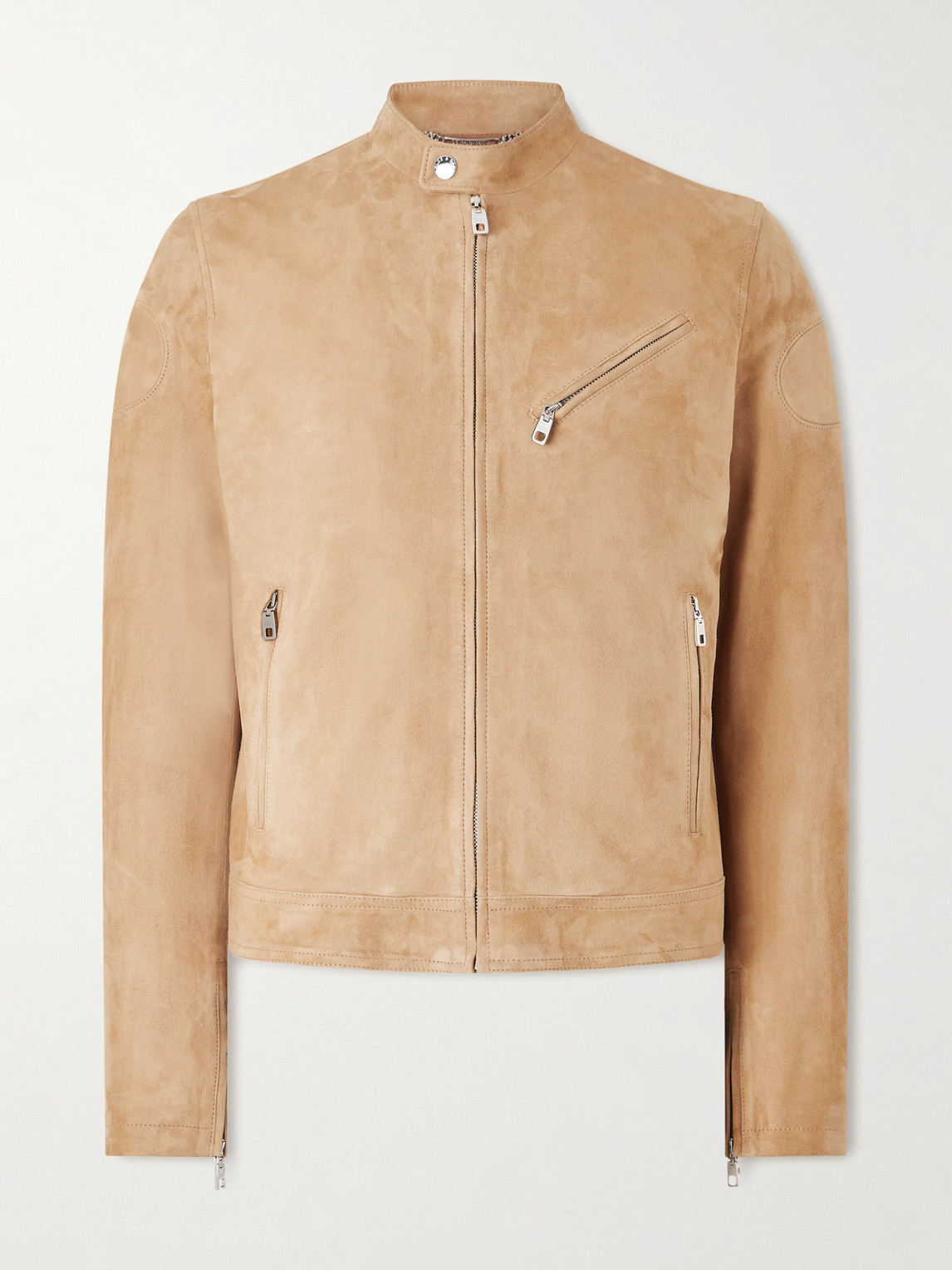 Dolce&Gabbana Slim-Fit Suede Jacket IT 48