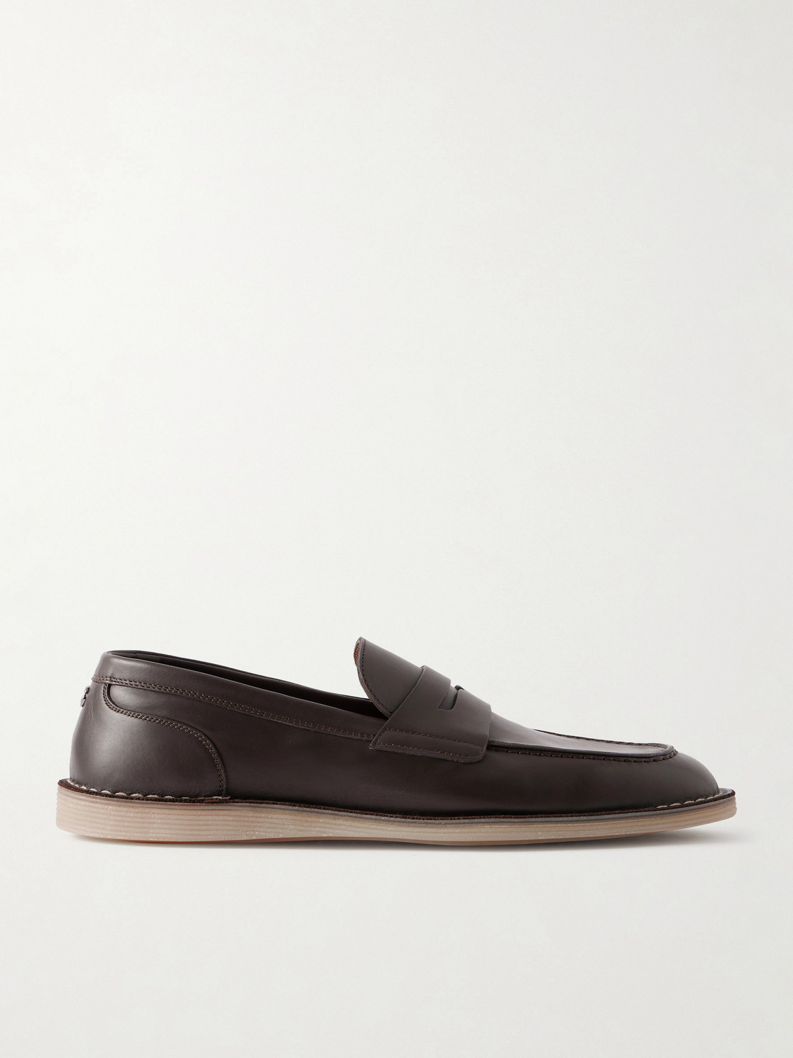 Dolce&Gabbana – Leather Penny Loafers