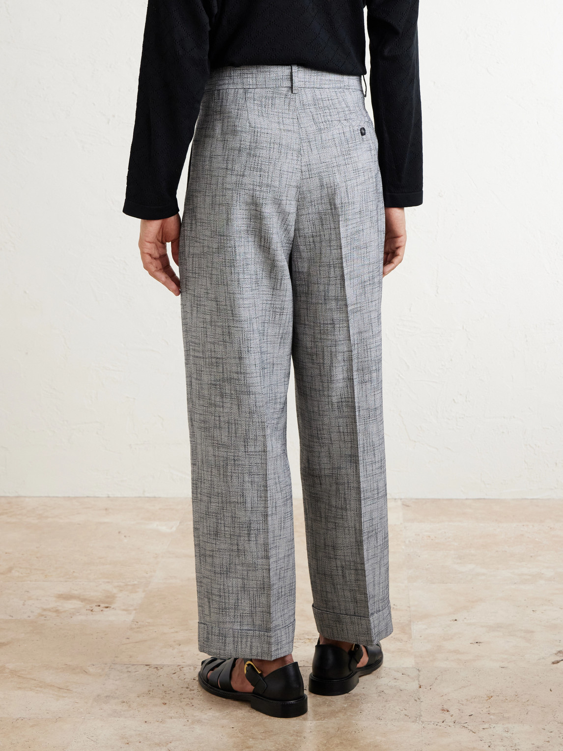  Bode - Static Weave Mcnab Straight-leg Woven Trousers - Men - Gray - Uk/us 32 