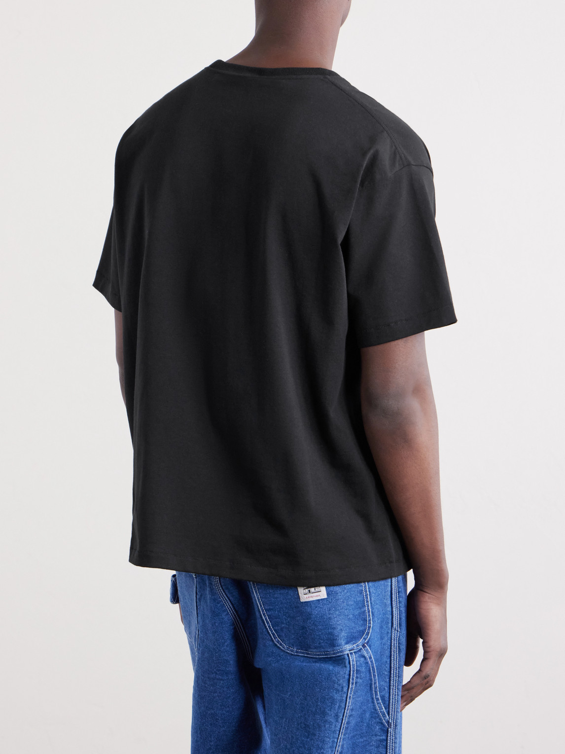 Logo-Appliquéd Cotton-Jersey T-Shirt