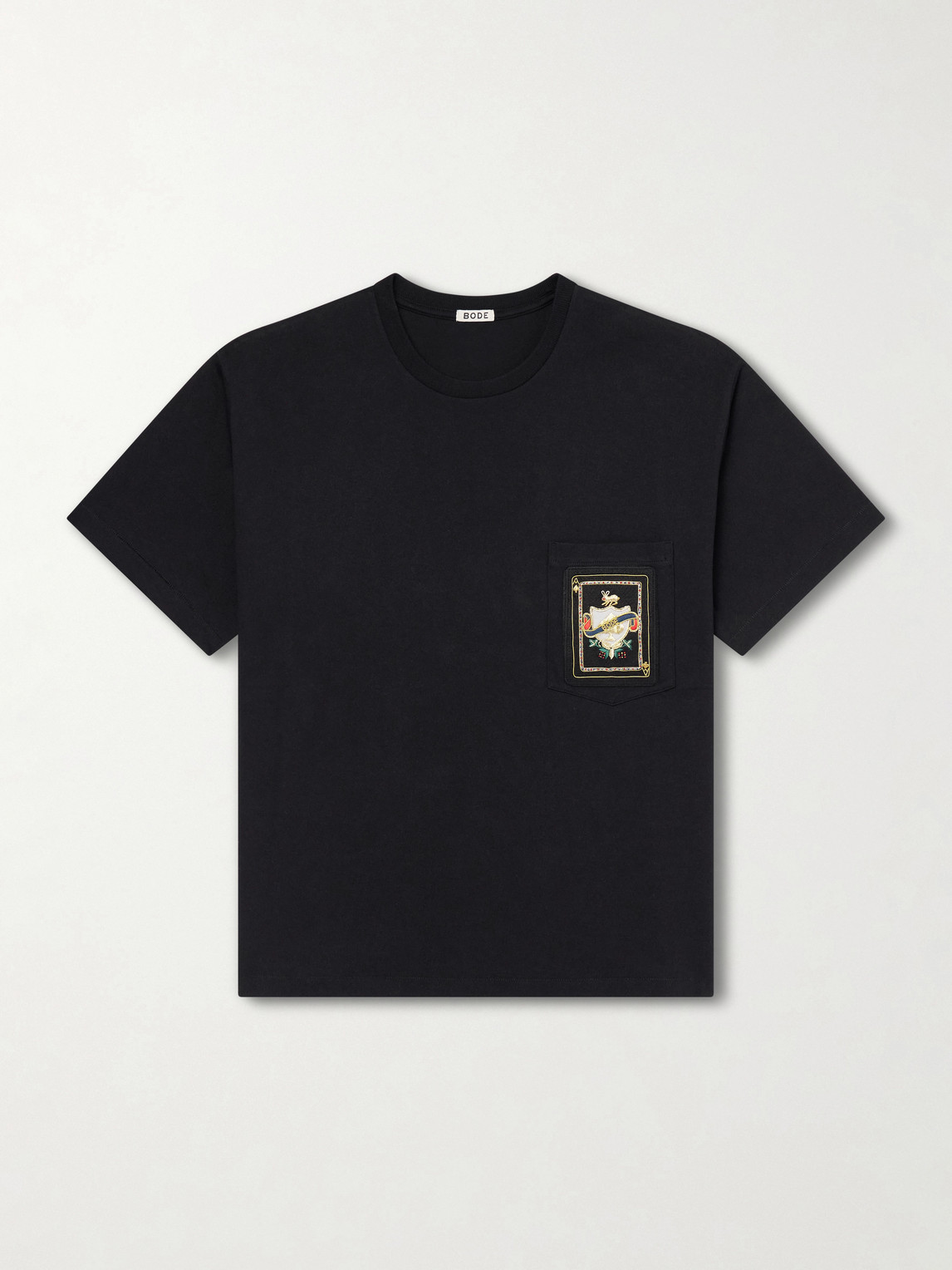 BODE Logo-Appliquéd Cotton-Jersey T-hirt - Men