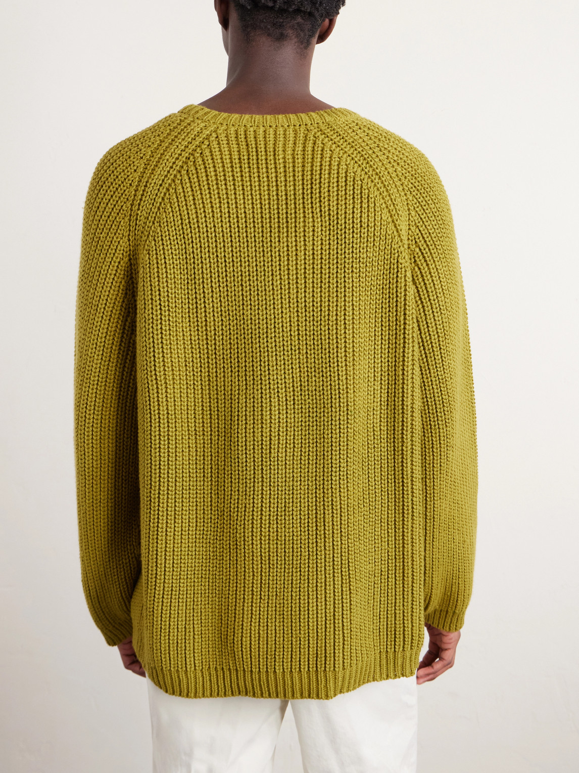 Merton Cotton And Wool-Blend Sweater