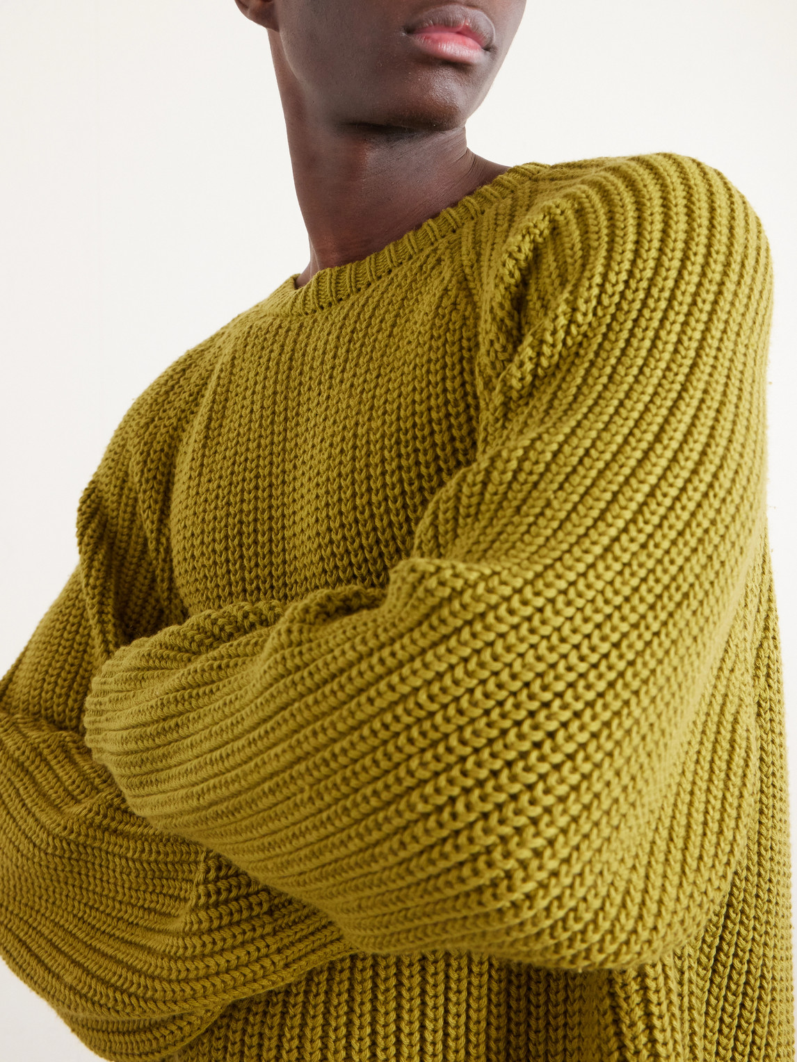 Merton Cotton And Wool-Blend Sweater