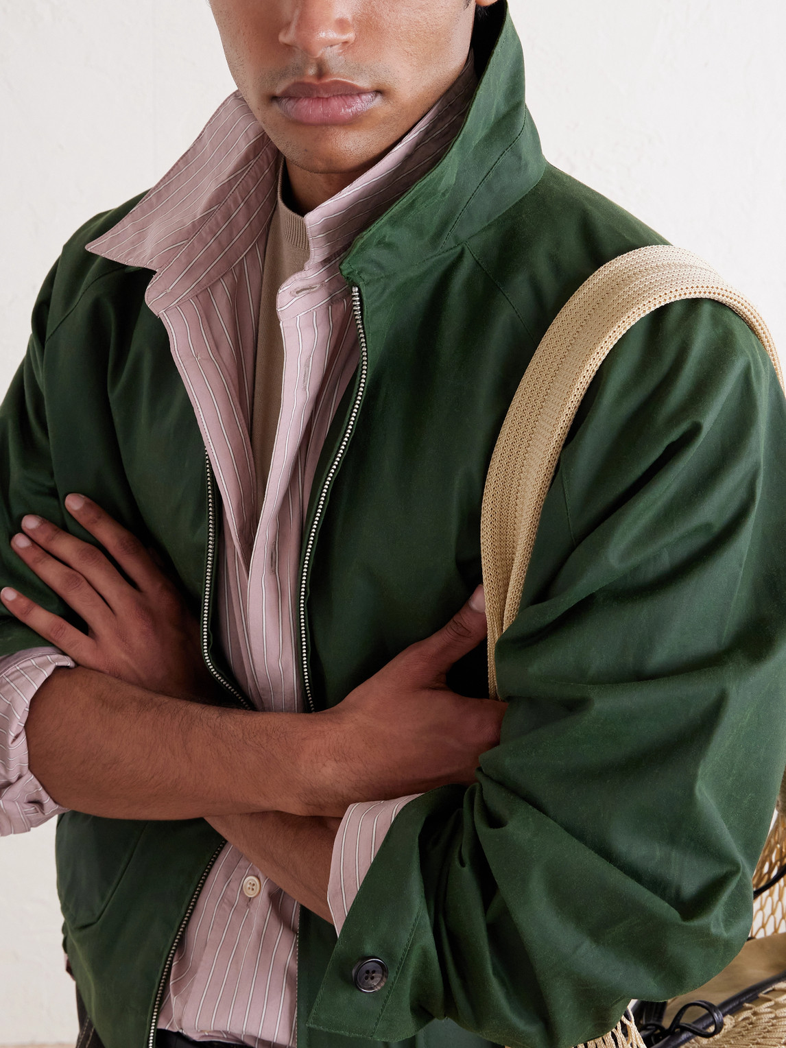 Coach Waxed-Cotton Blouson Jacket