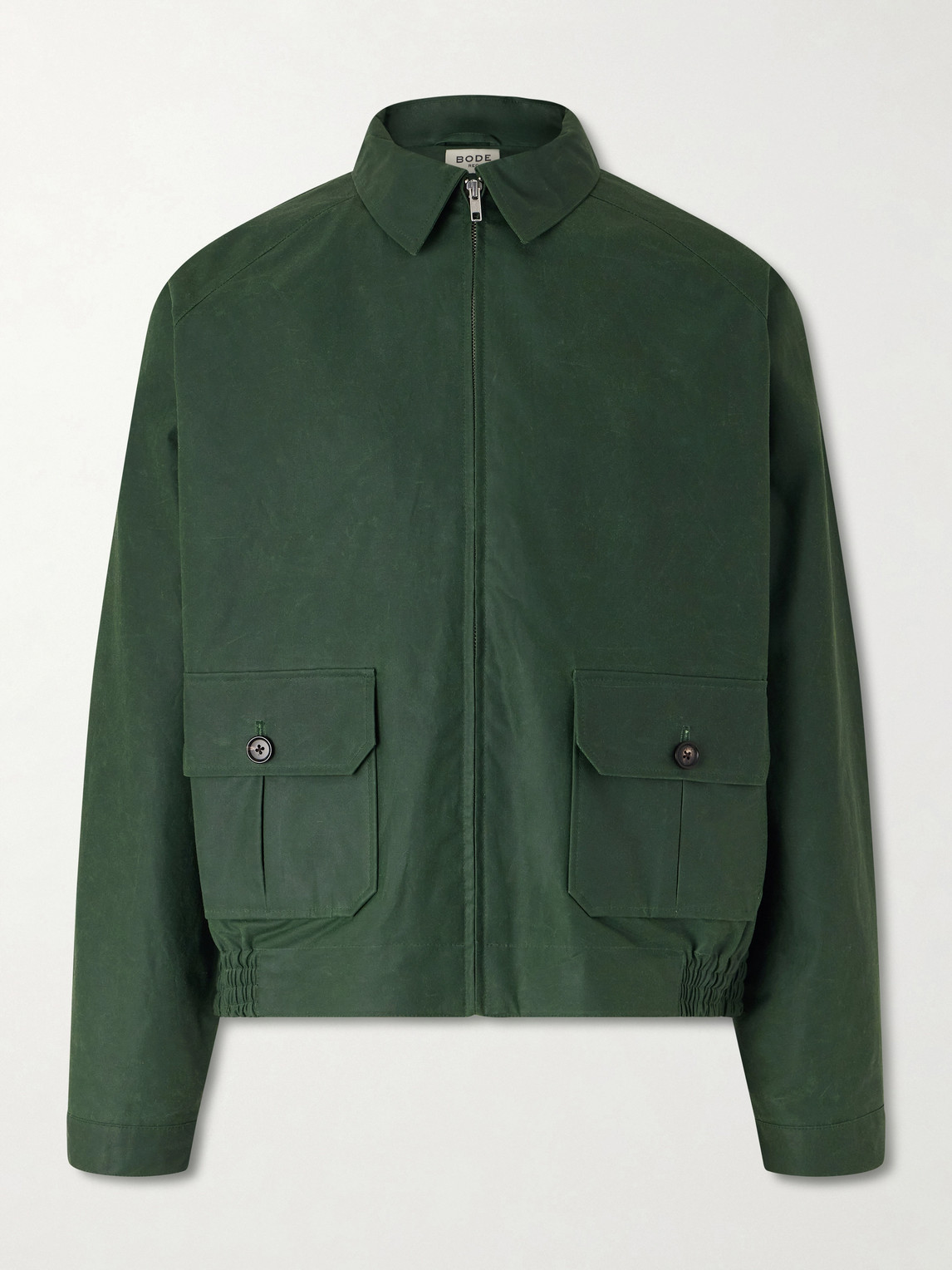 BODE Coach Waxed-Cotton Blouson Jacket - Men