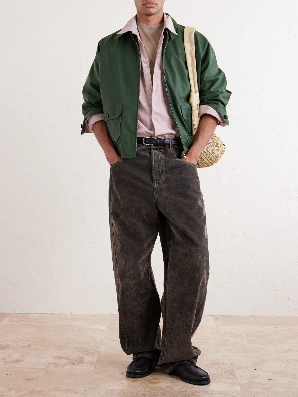 Coach Waxed-Cotton Blouson Jacket