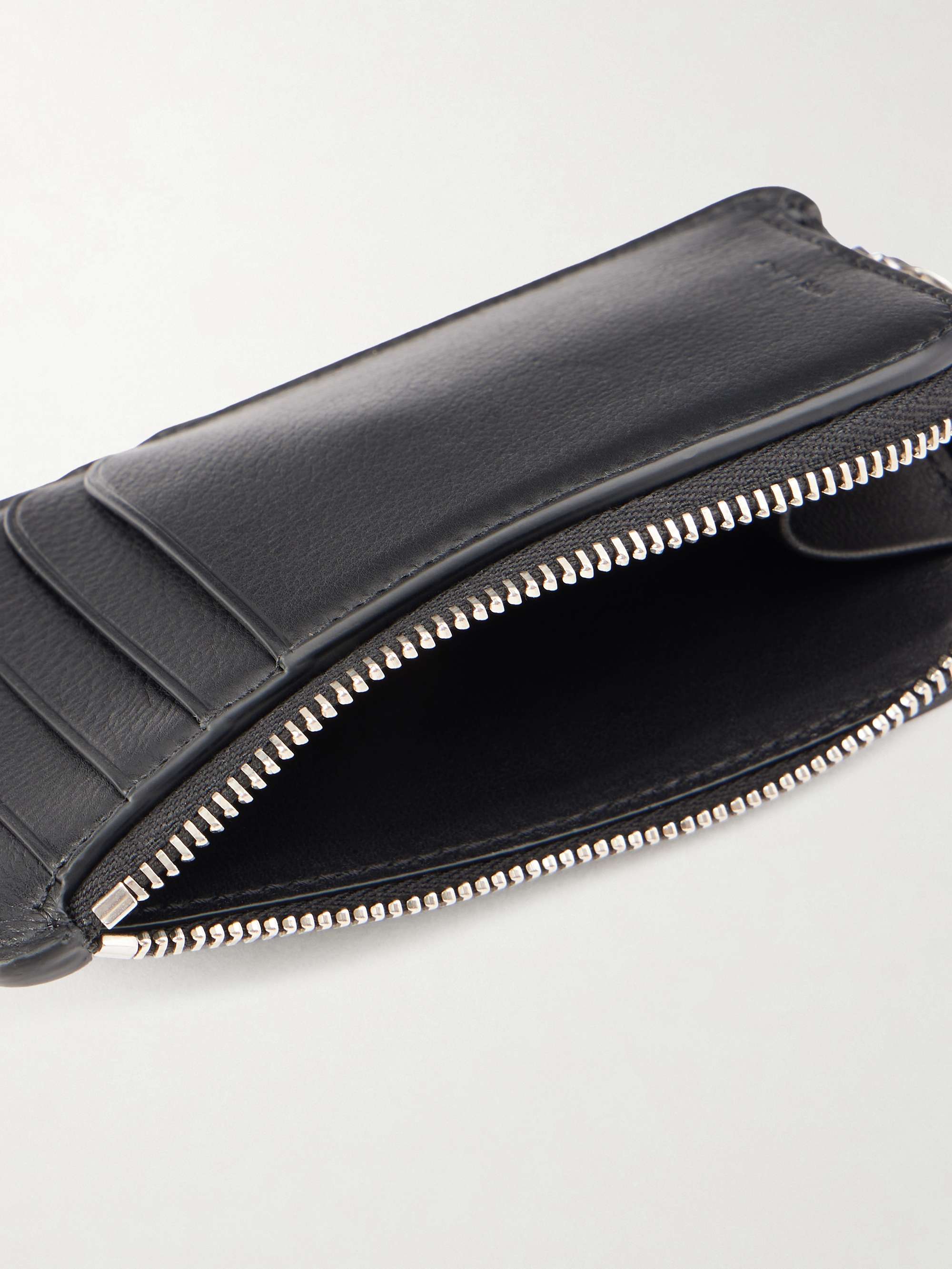 THE ROW Small Full-Grain Leather Zip-Around Wallet for Men | MR PORTER