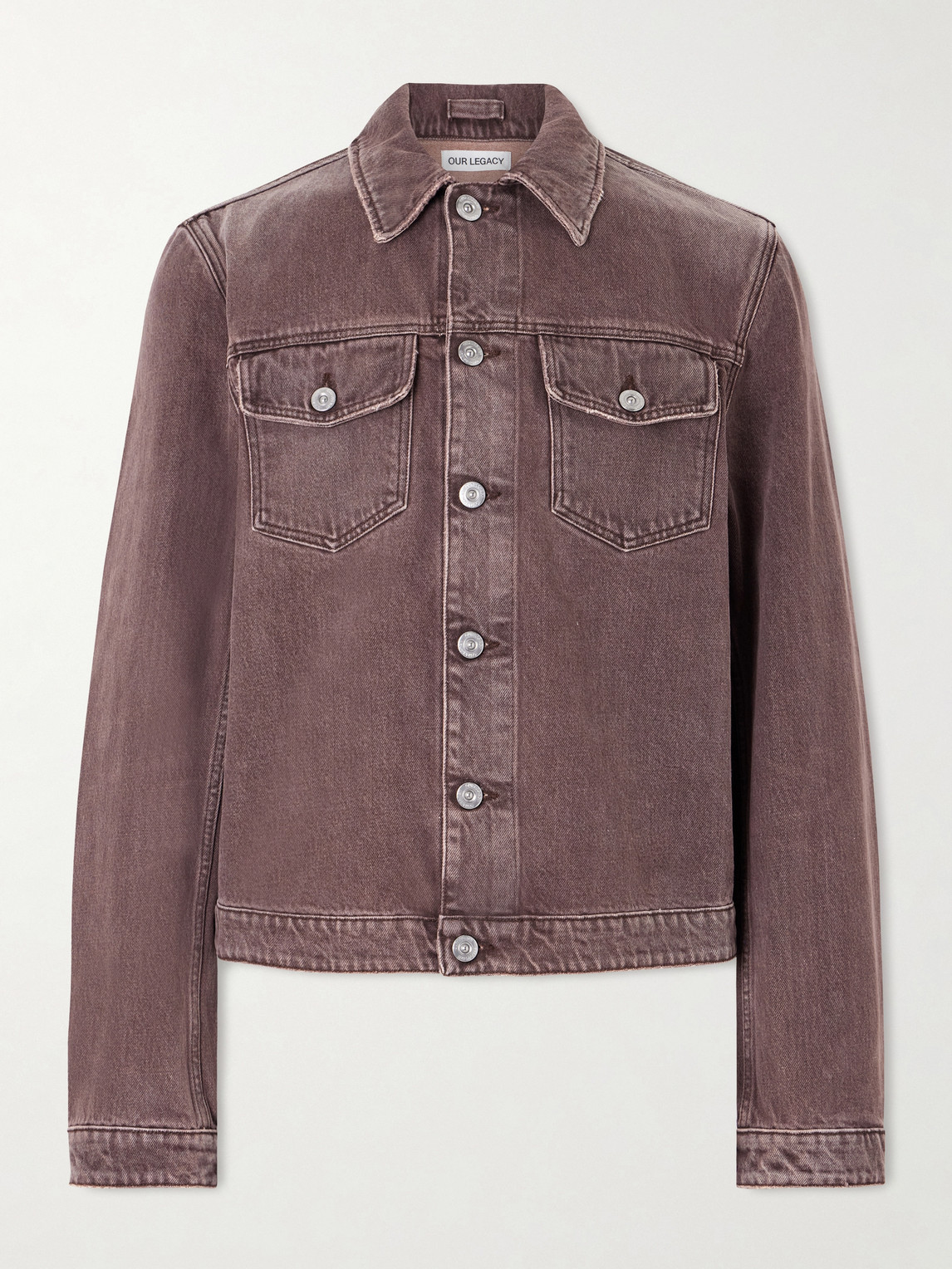 Our Legacy Origin Distressed Denim Jacket IT 44