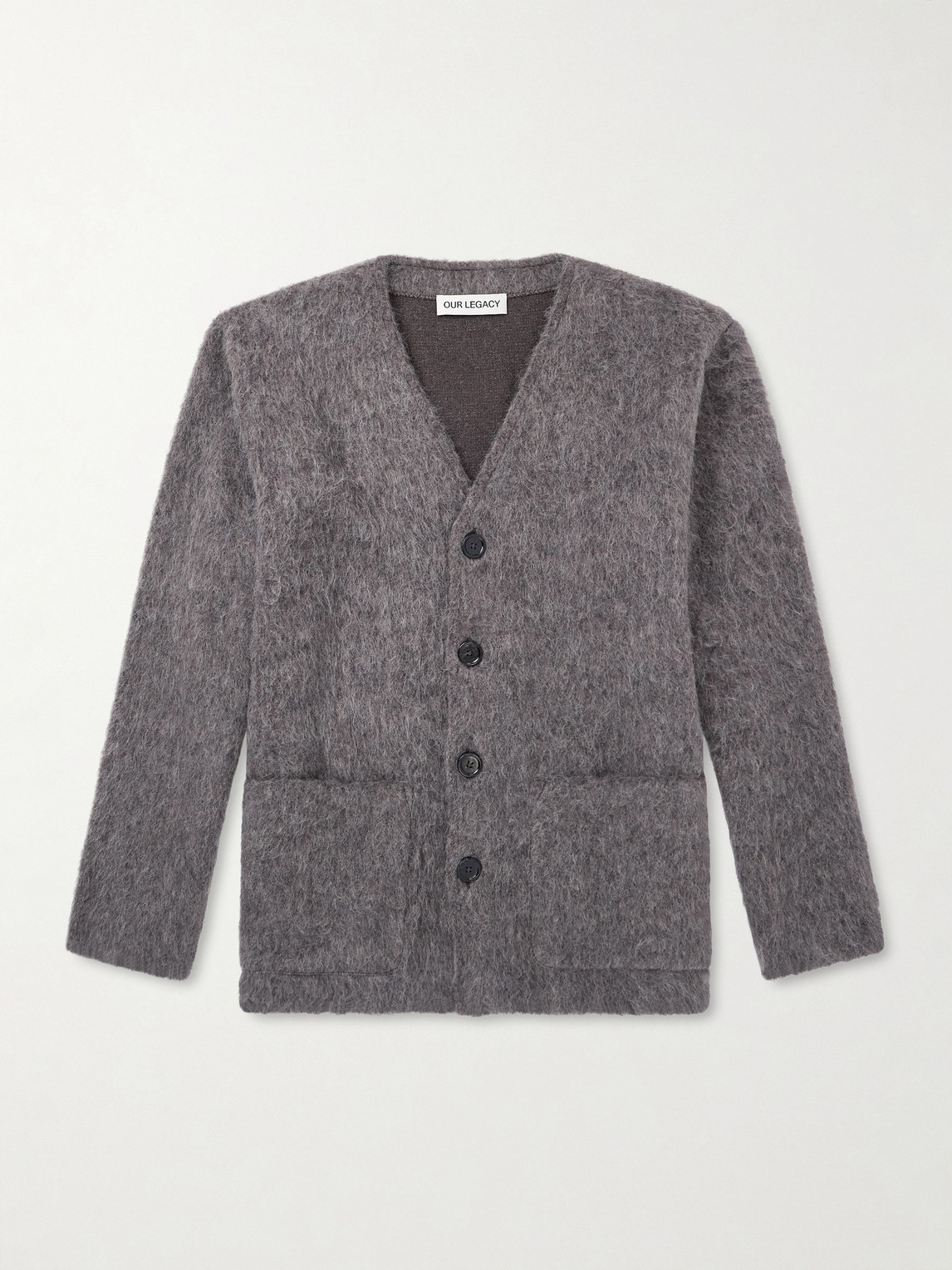 Our Legacy Brushed-Knit Cardigan - Men