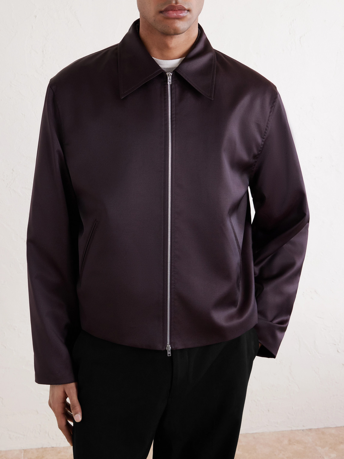  Our Legacy - Twill Jacket - Men - Burgundy - It 46 