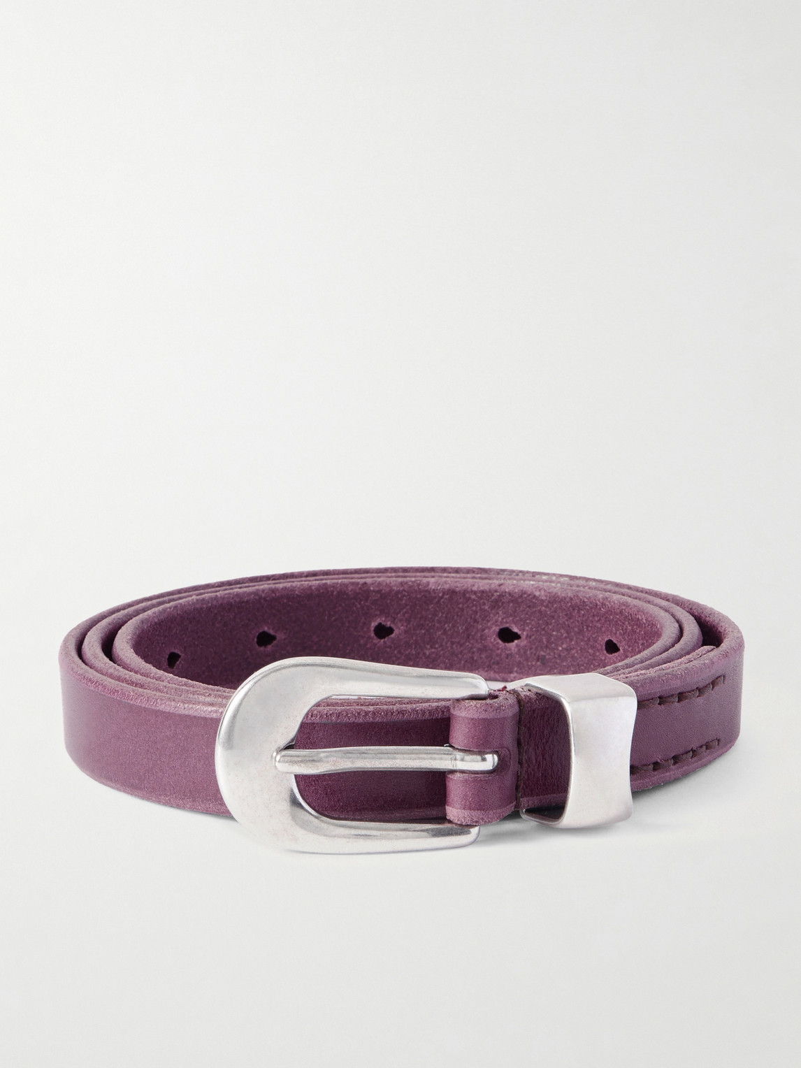Our Legacy 2cm Leather Belt - Men