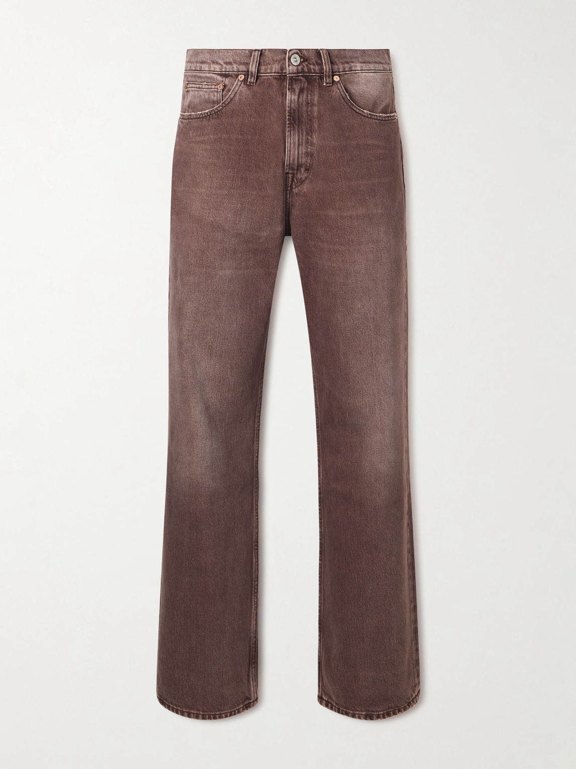 Our Legacy Third Cut Straight-Leg Pigment-Dyed Jeans - Men