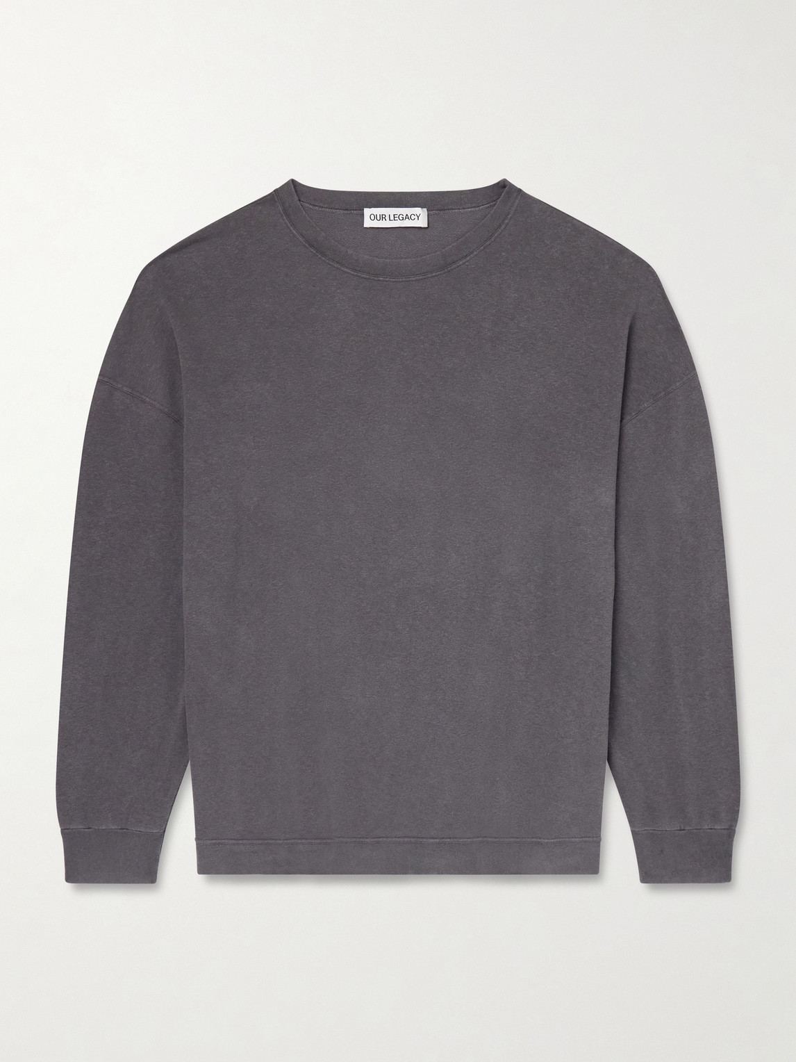 Our Legacy Slack Cotton-Blend Jersey Sweatshirt IT 52