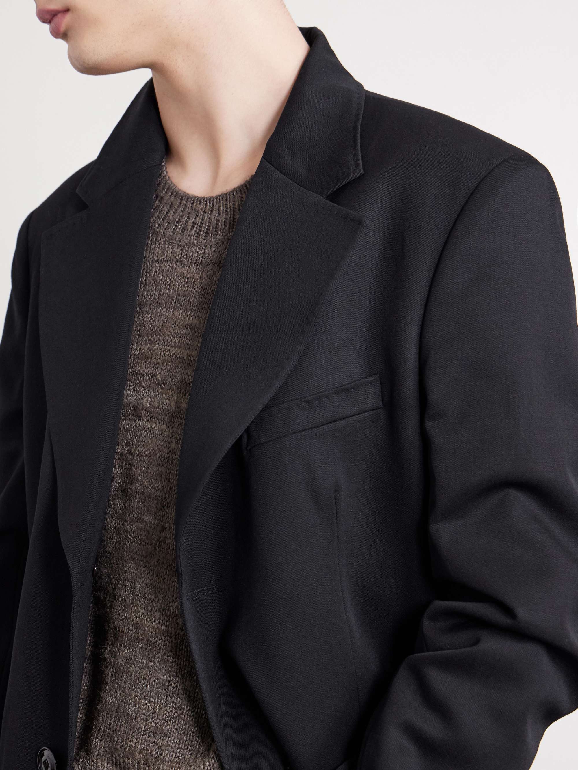 OUR LEGACY Dolphin Virgin Wool-Gabardine Coat for Men | MR PORTER