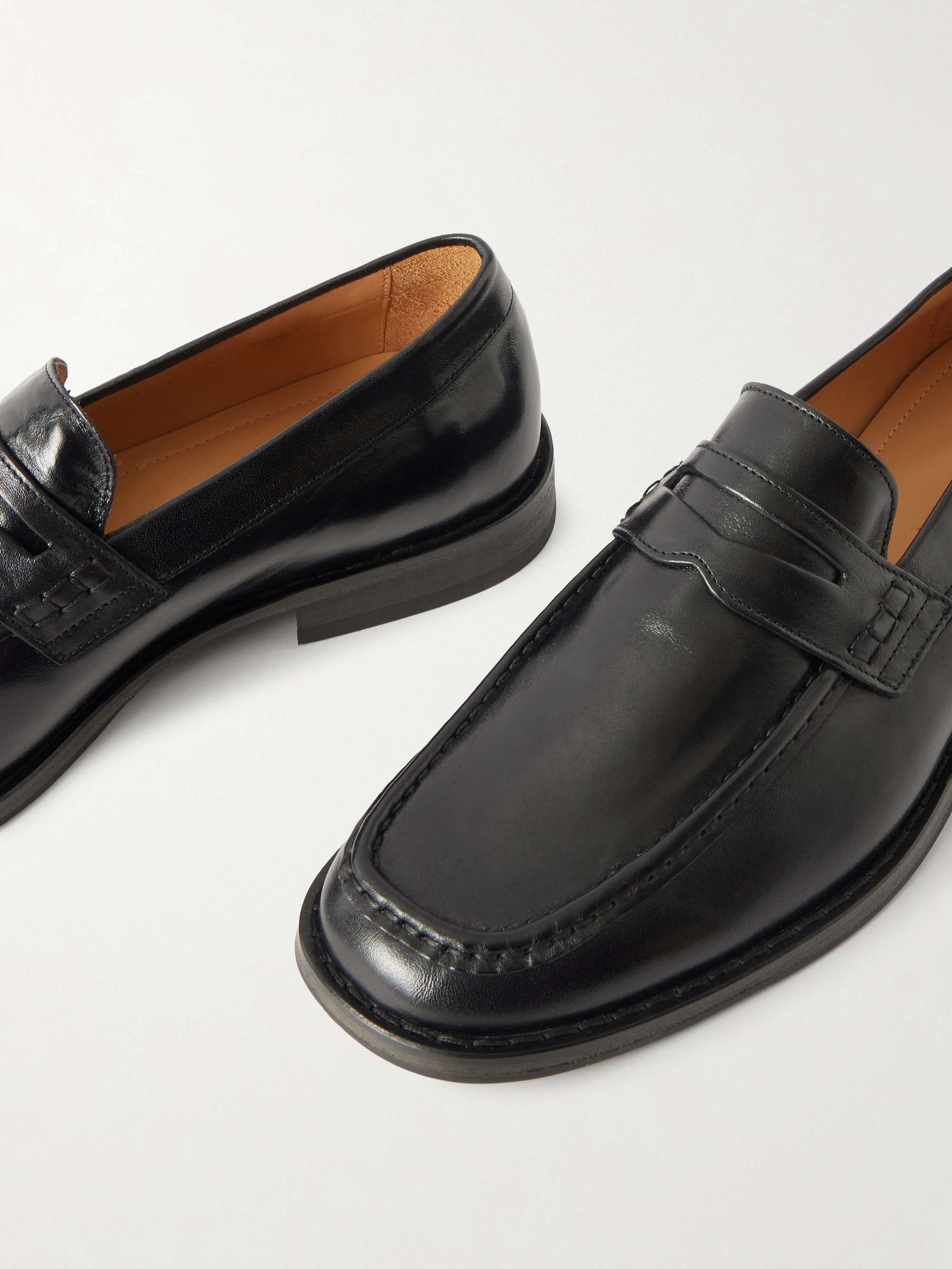 OUR LEGACY Light Leather Loafers for Men | MR PORTER