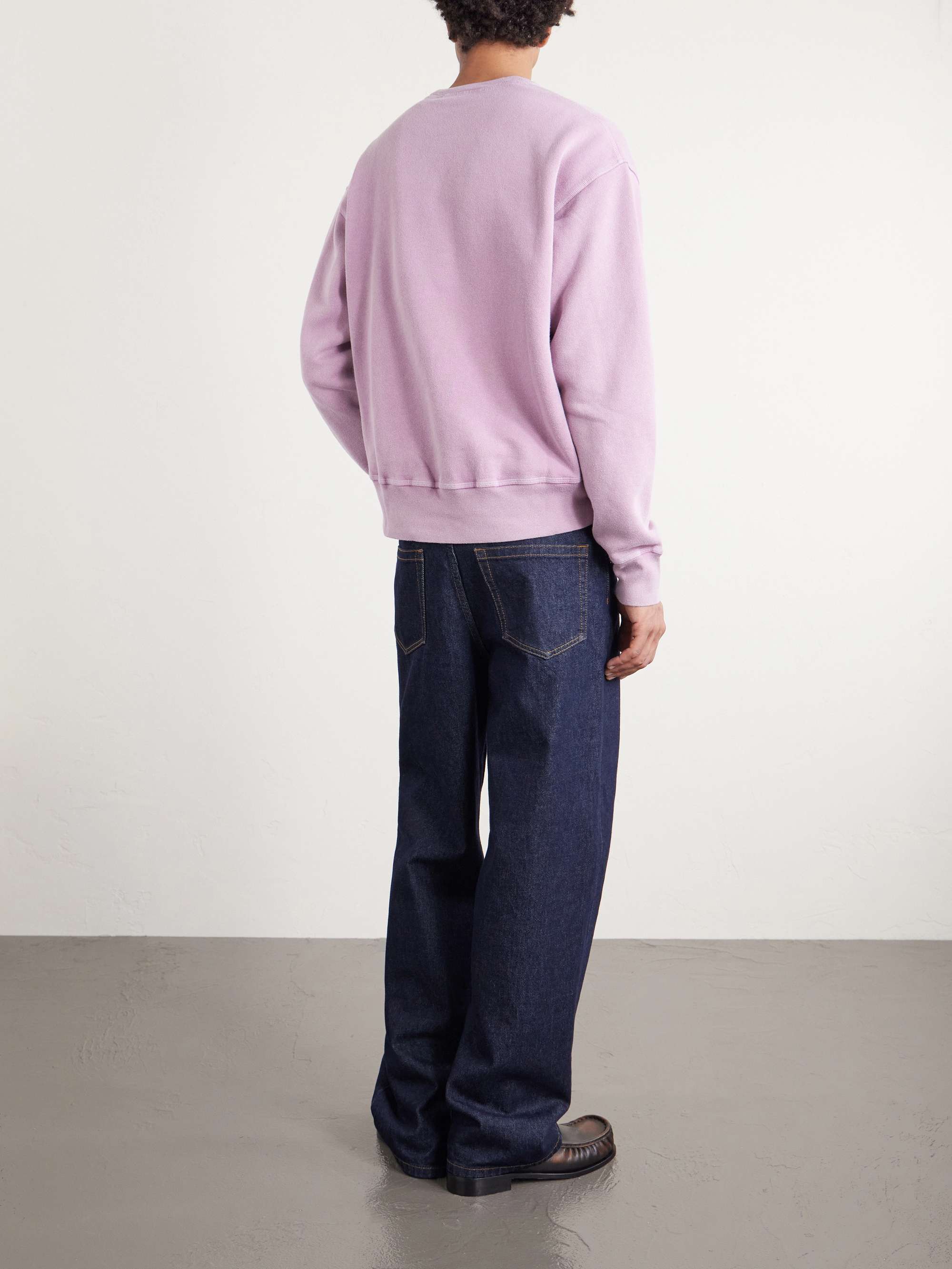OUR LEGACY Base Cropped Cotton-Jersey Sweatshirt for Men | MR PORTER