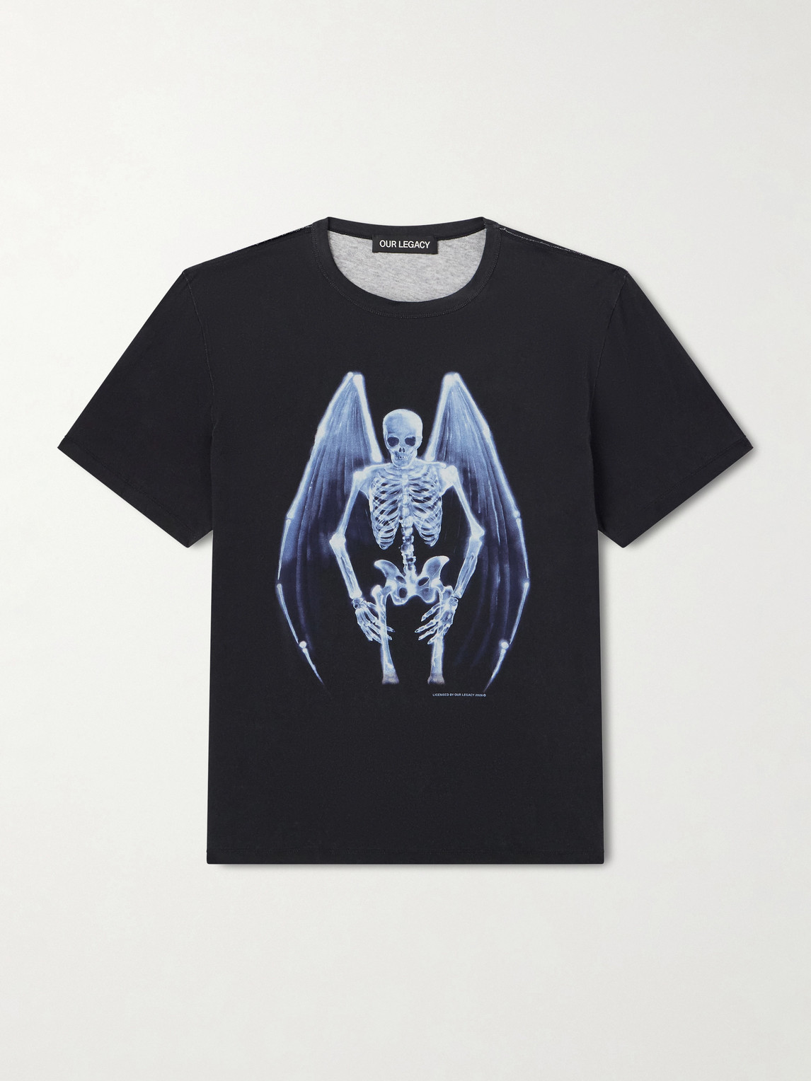 Our Legacy Mens Fallen Angel Print Graphic-print Cotton T-shirt In Multi