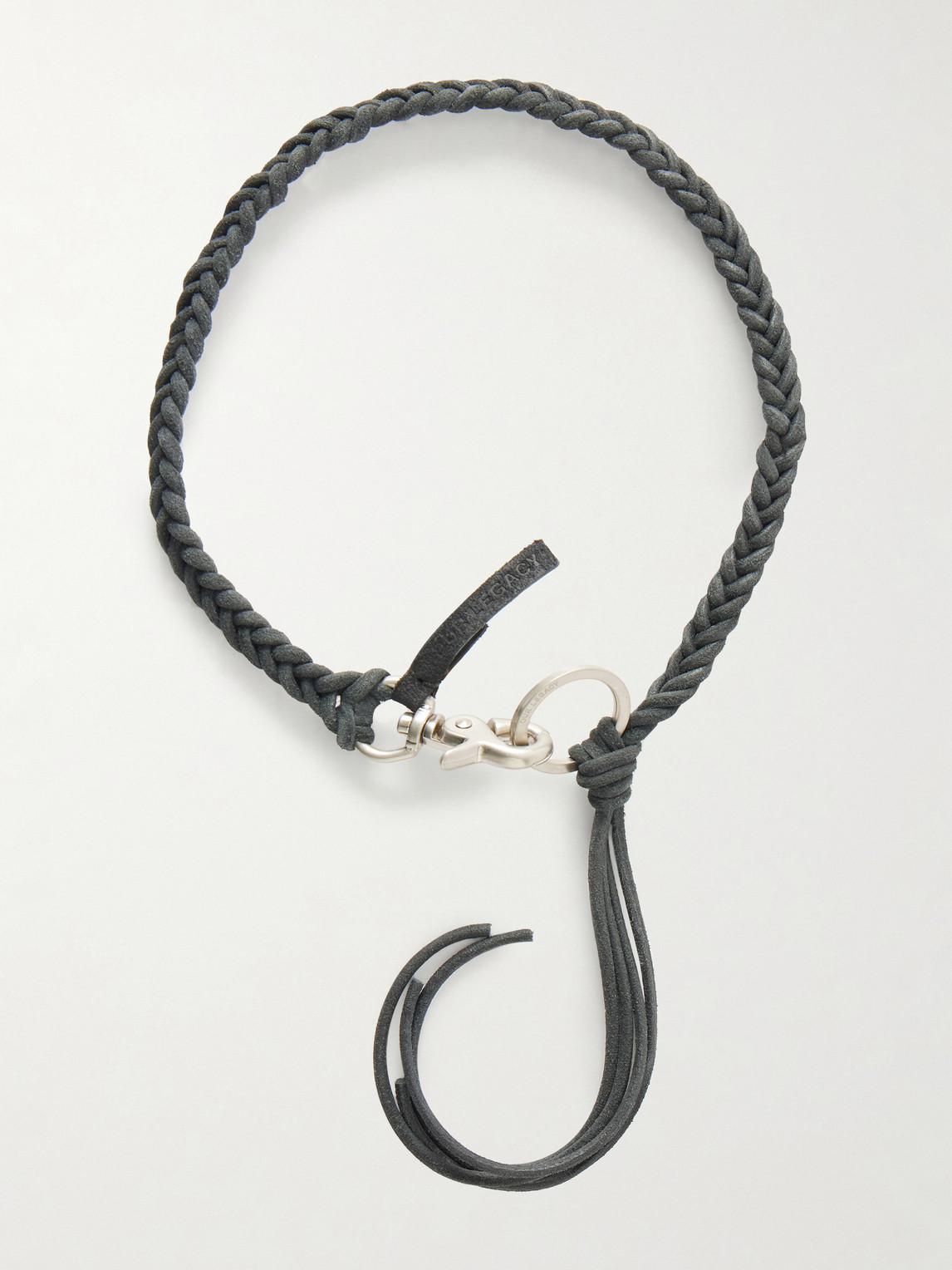 Our Legacy Ladon Braided Suede Keychain - Men