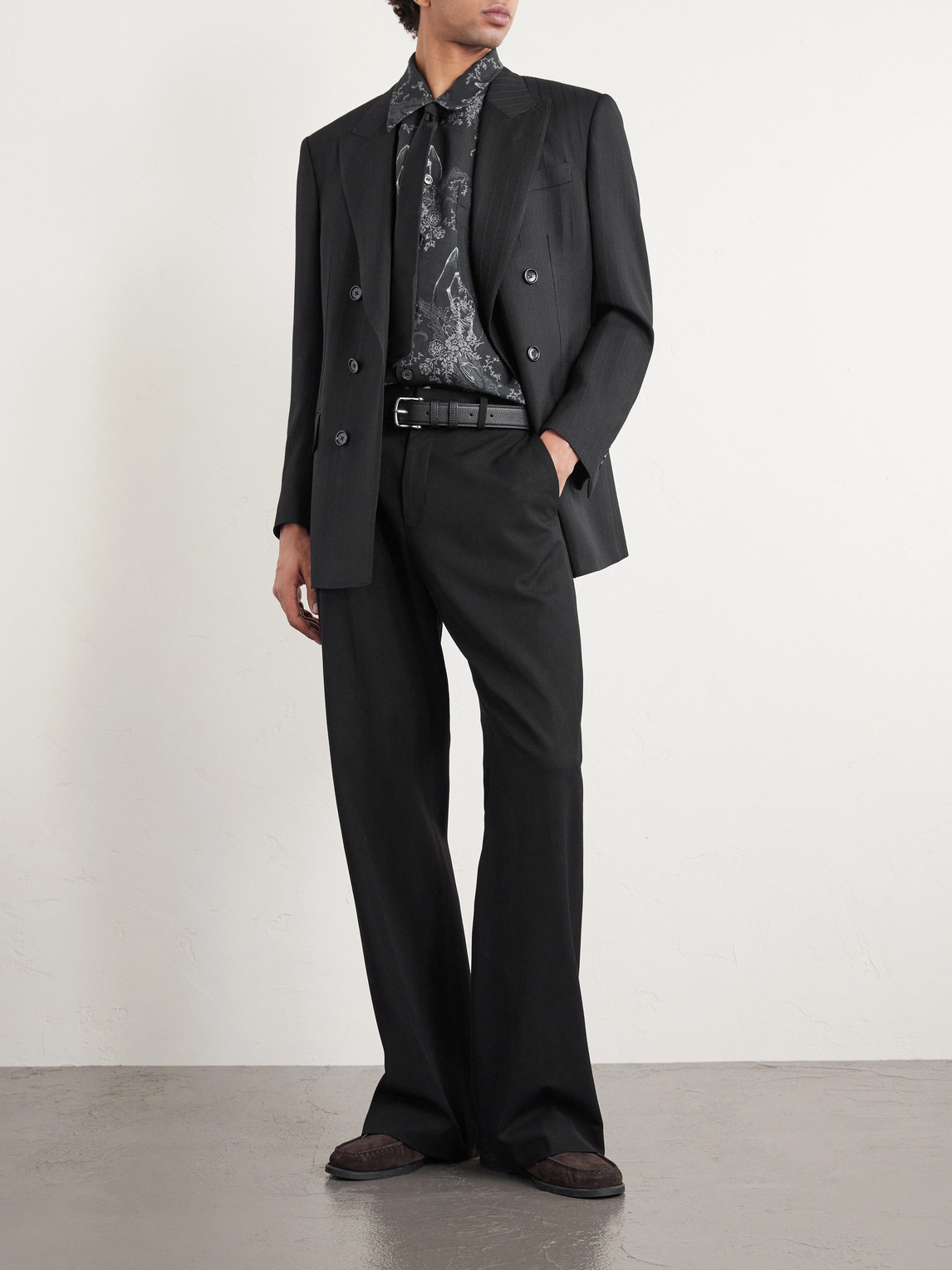 Our Legacy Mens Death Paisley Print Graphic-print Short-sleeve Cotton And Linen Shirt In Multi