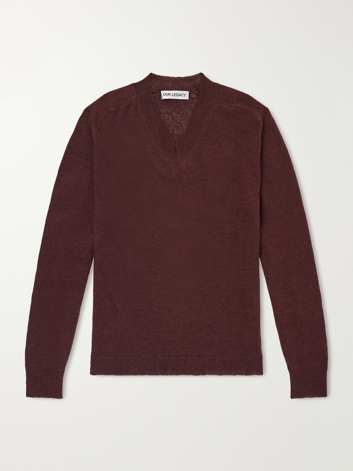 Our Legacy Rue Linen and Cotton-Blend Sweater IT 46