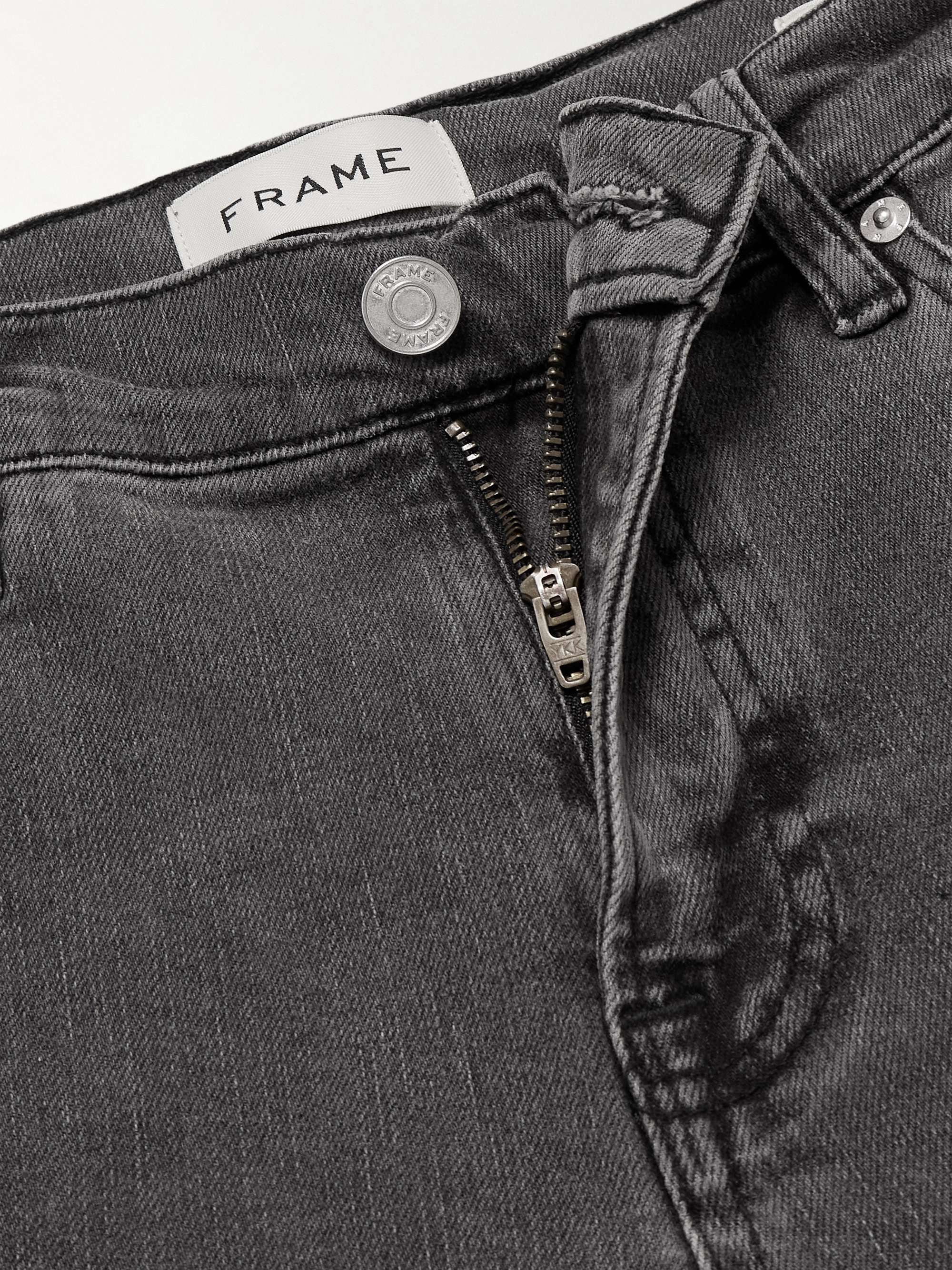 FRAME L'Homme Slim-Fit Denim Jeans