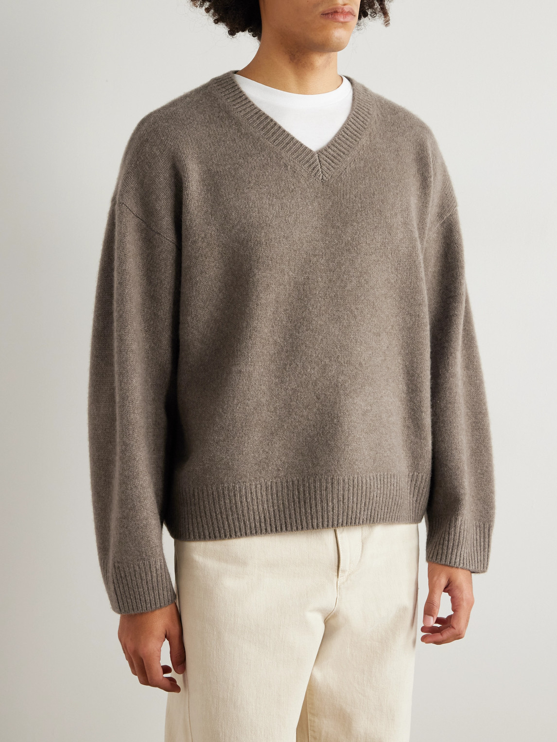  Frame - Cashmere Sweater - Men - Brown - S 