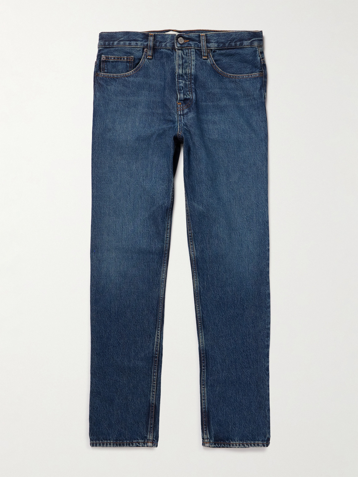 Frame The Straight Jeans In Blue