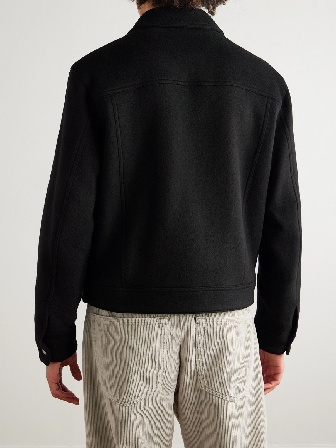 Frame Heritage Denim Jacket In Black