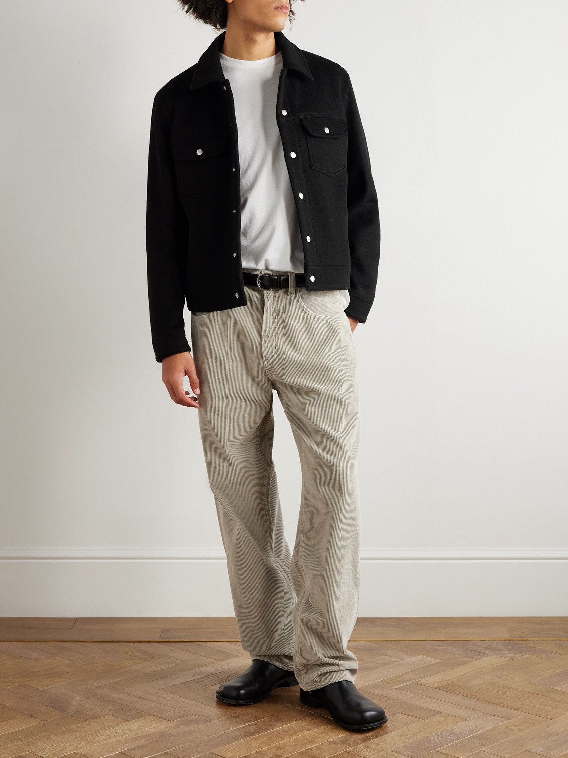 Frame Heritage Denim Jacket In Black