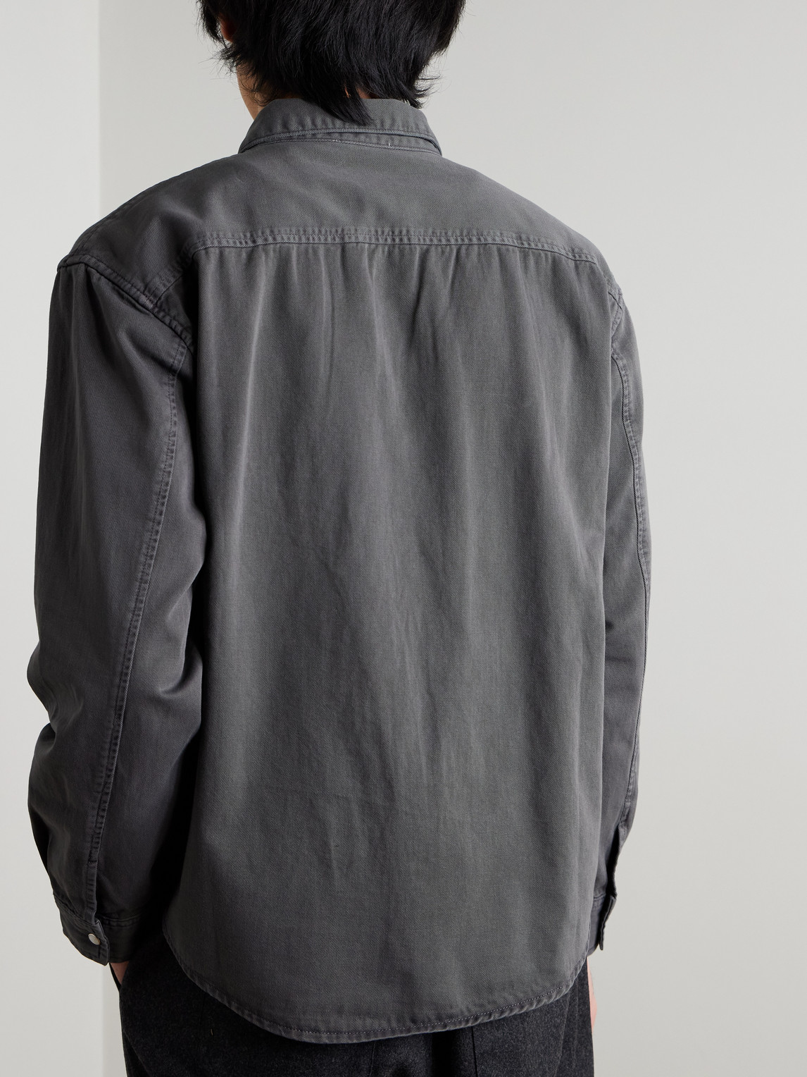  Frame - Classic Cotton Shirt - Men - Gray - S 