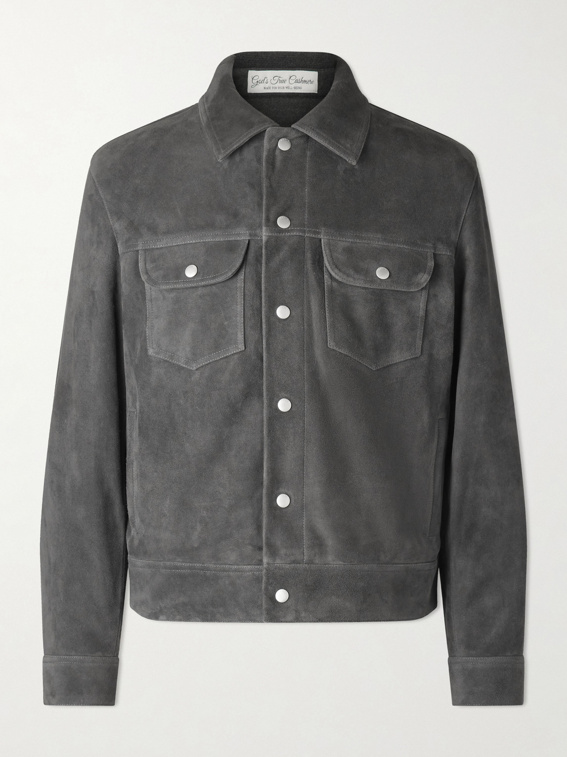 Frame uede Trucker Jacket - Men