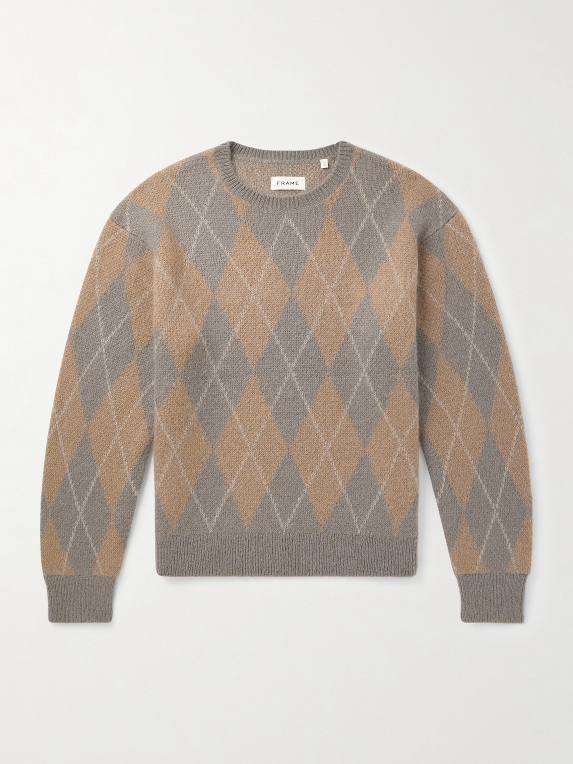 Frame Argyle Knitted Sweater - Men