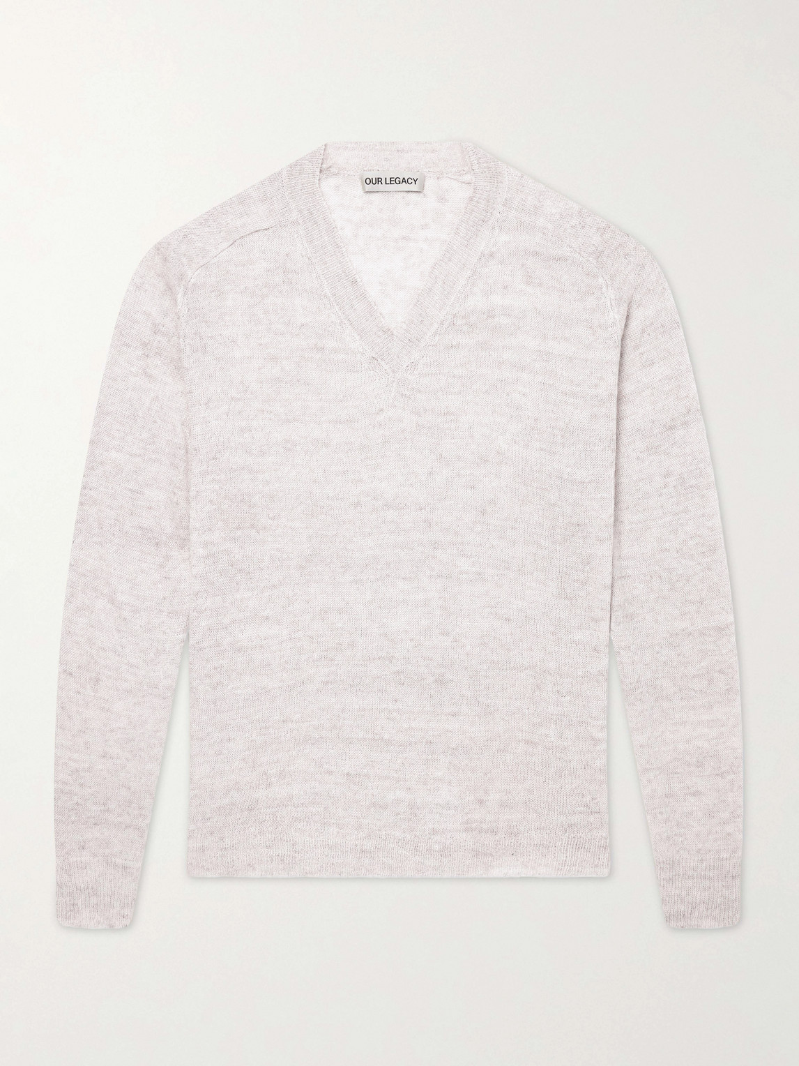 Our Legacy Rue Linen and Cotton-Blend Sweater IT 46