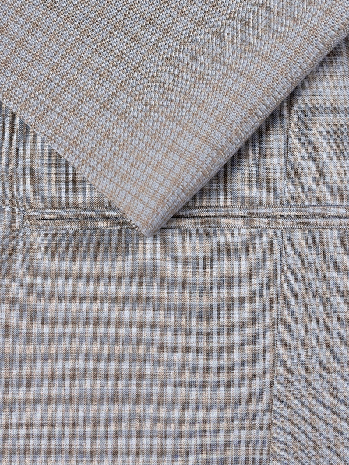 Industry Checked Grain De Poudre Blazer