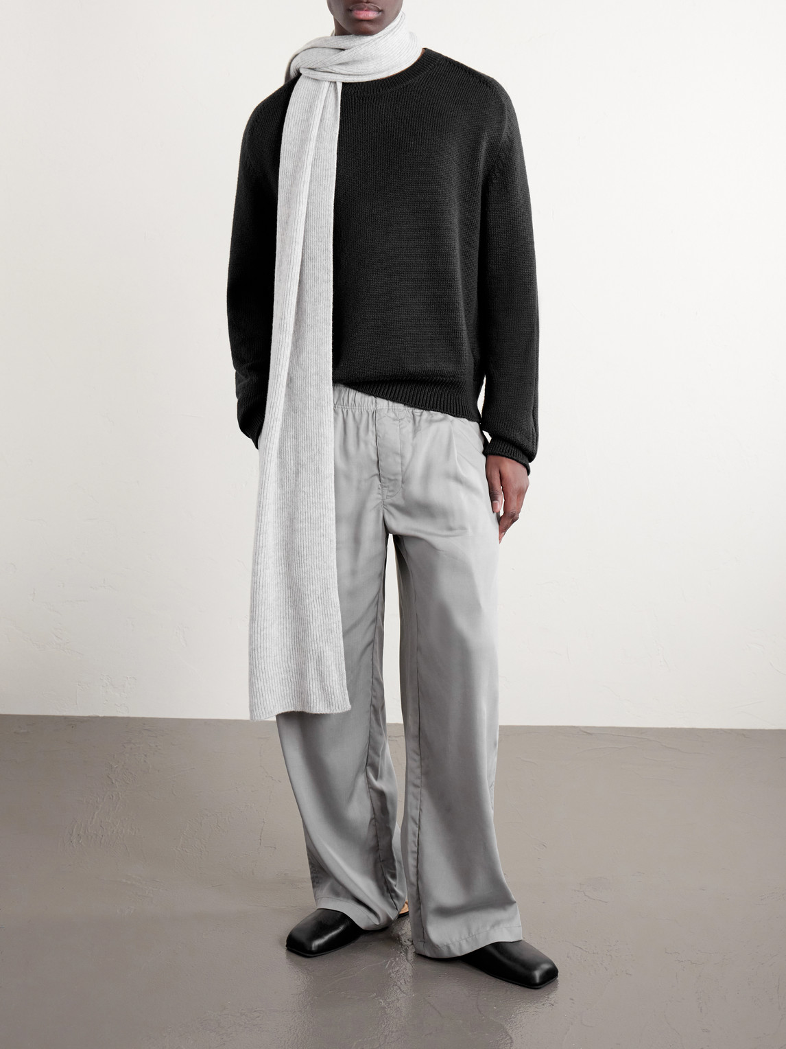 Knitted Cotton Sweater