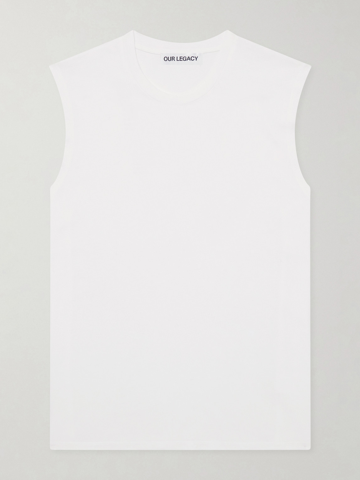 Our Legacy Printed Cotton-Jersey Tank Top IT 46