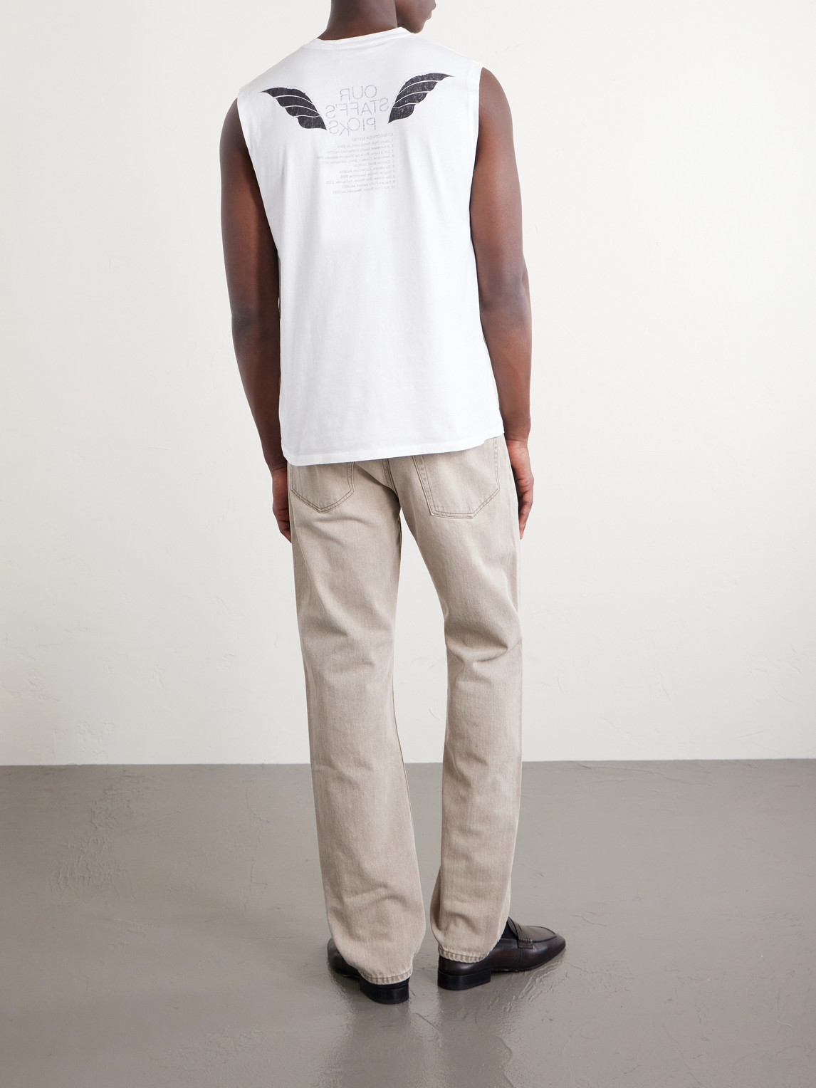 First Cut Straight-Leg Jeans