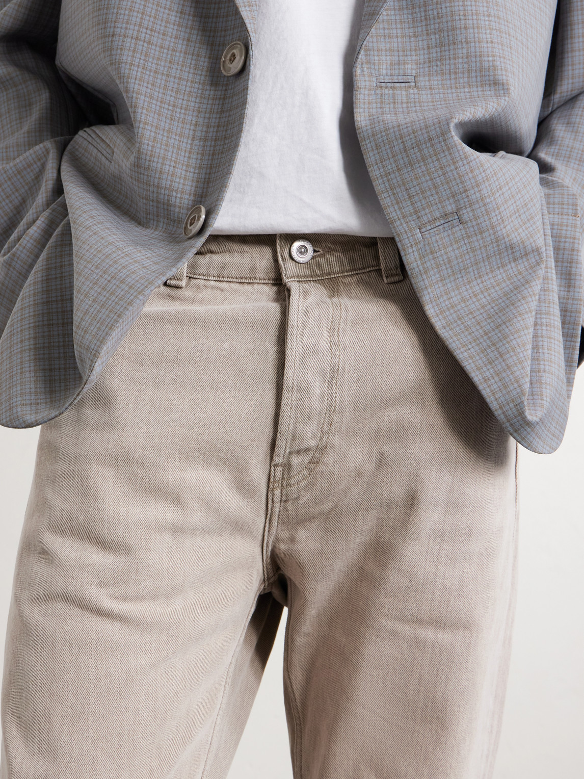 First Cut Straight-Leg Jeans