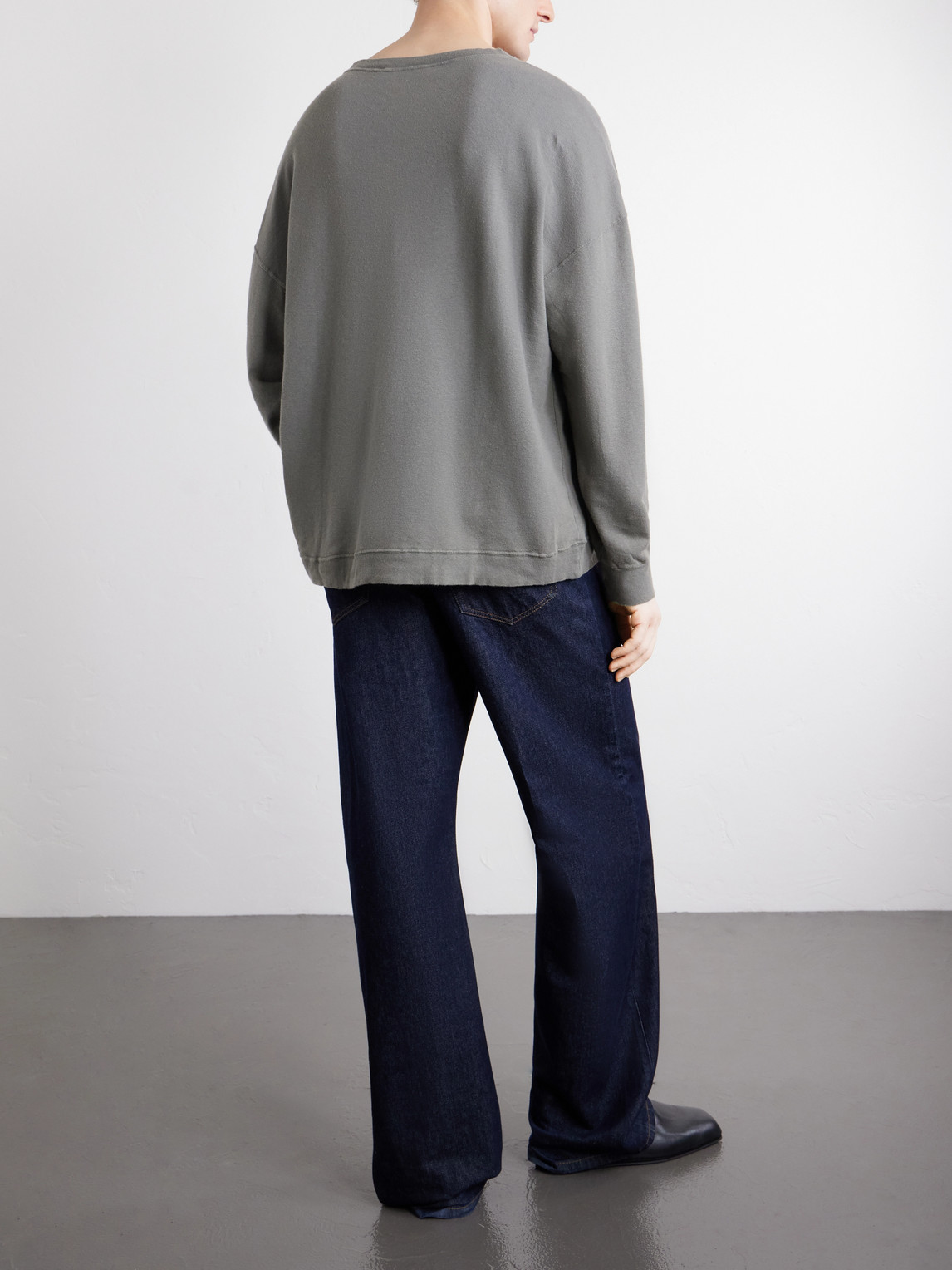 Slack Cotton-Blend Jersey Sweatshirt