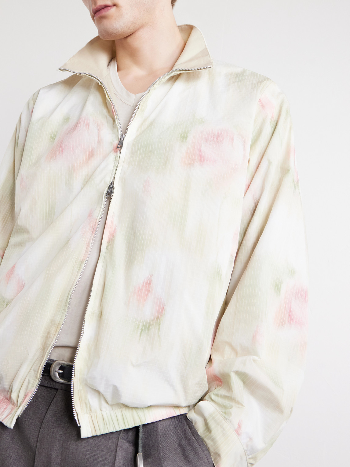Casino Printed Shell Jacket