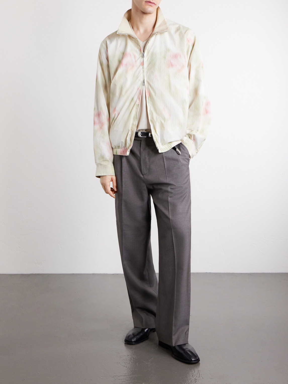 Casino Printed Shell Jacket