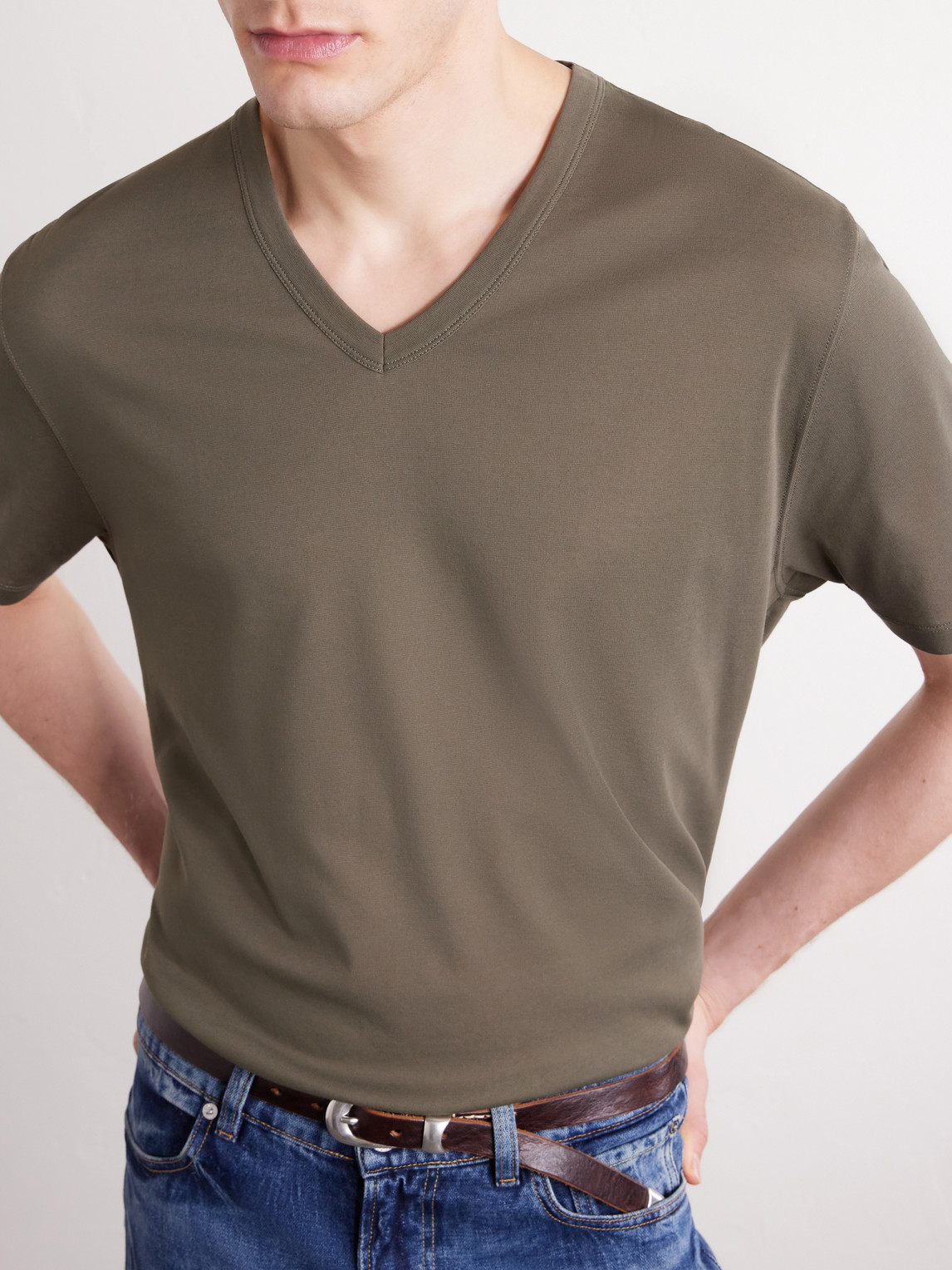 Gorge Cotton-Blend Jersey T-Shirt