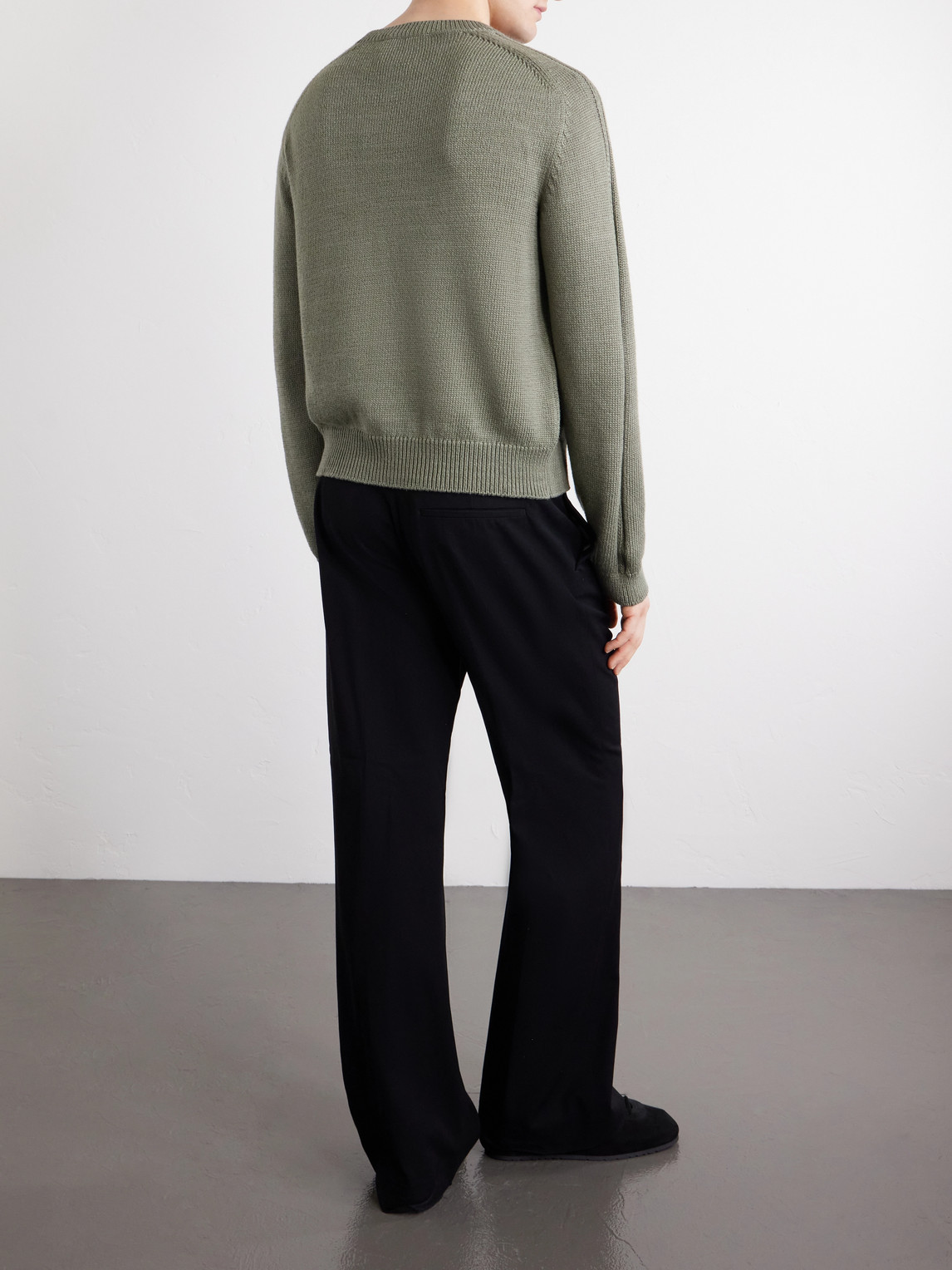 Knitted Cotton Sweater