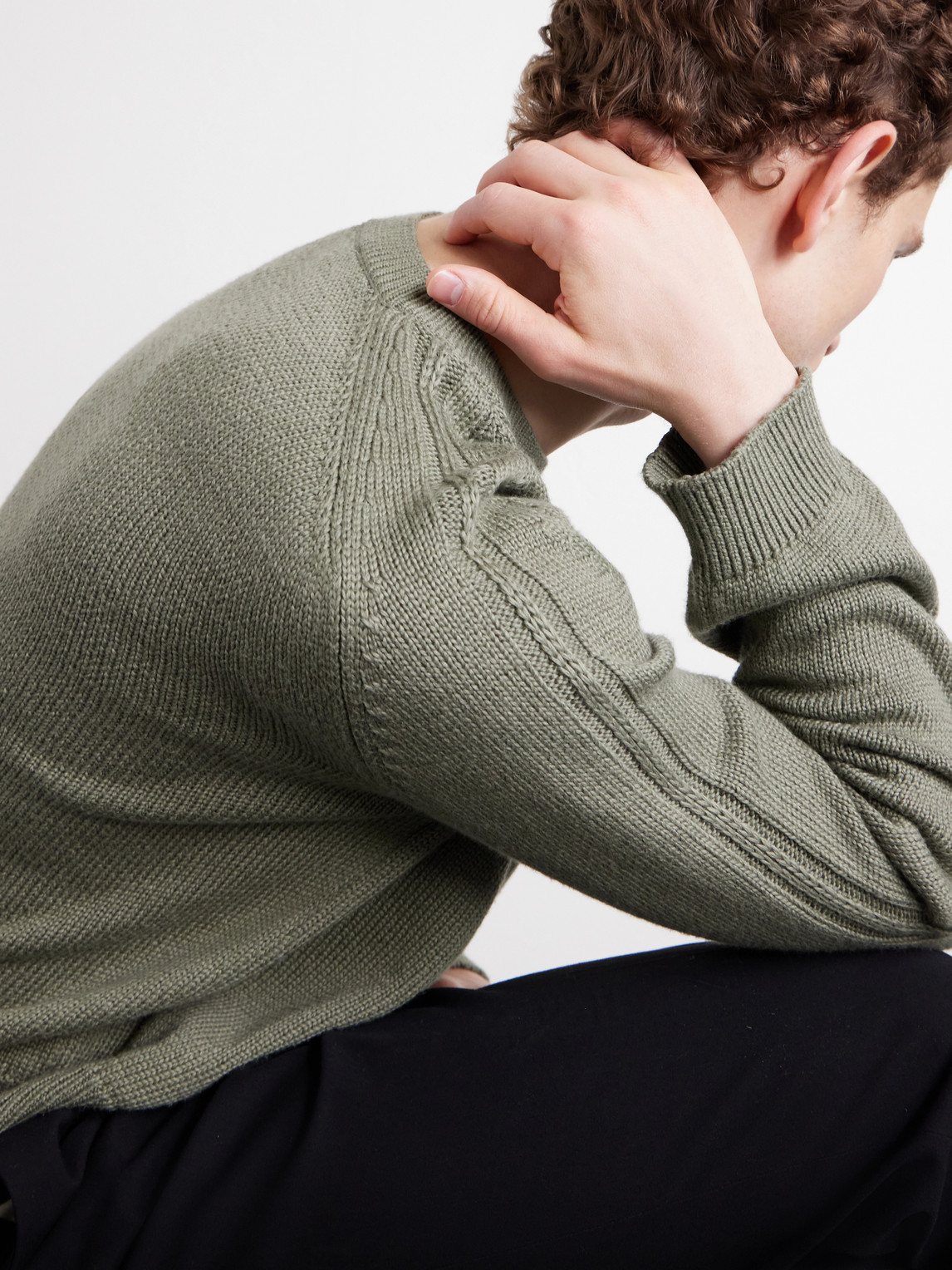 Knitted Cotton Sweater