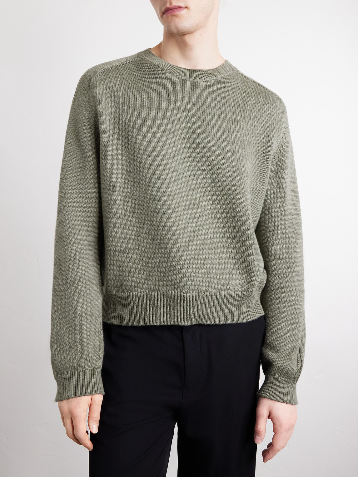 Knitted Cotton Sweater