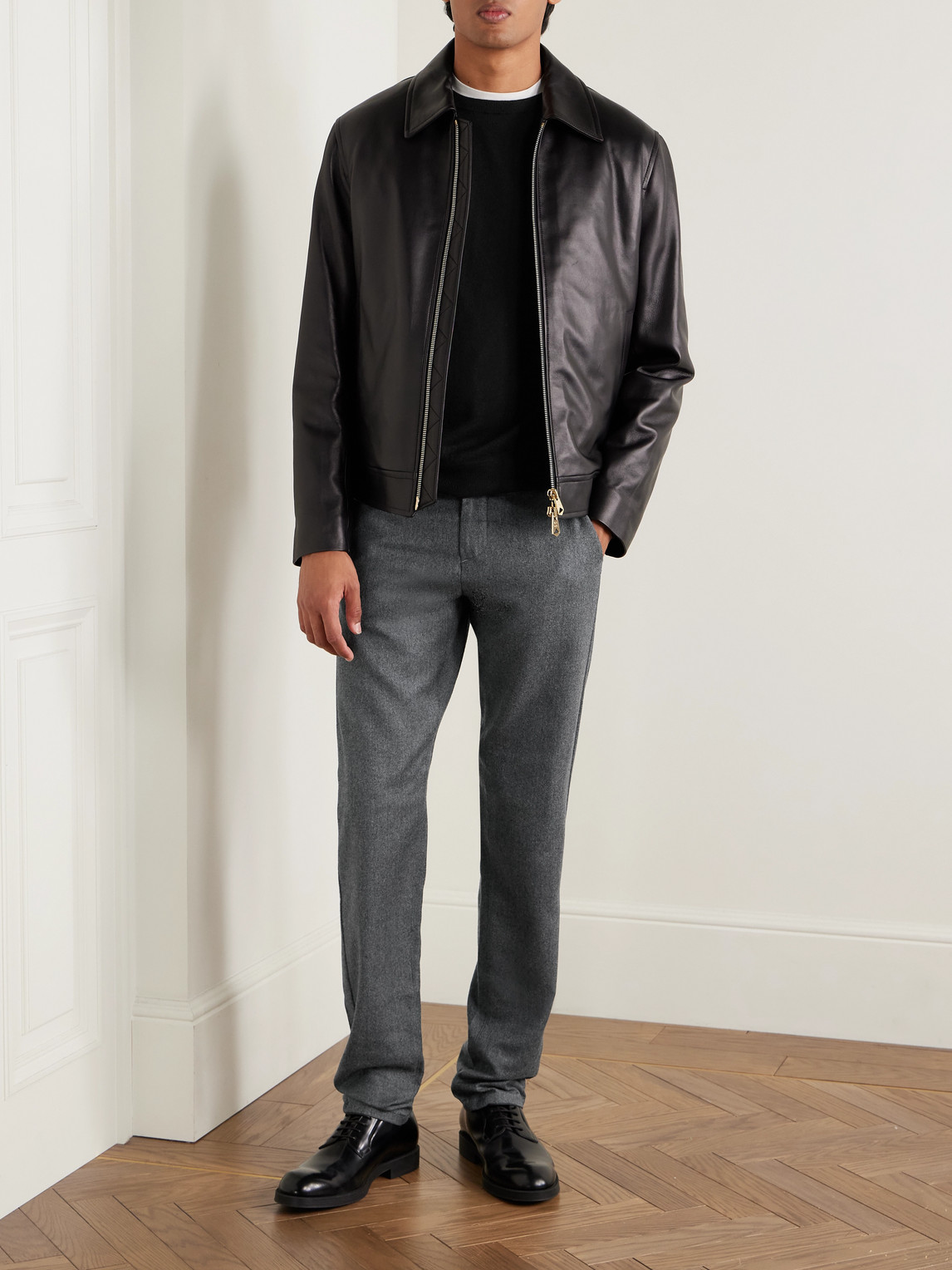 Canali Cashmere Sweater In Black