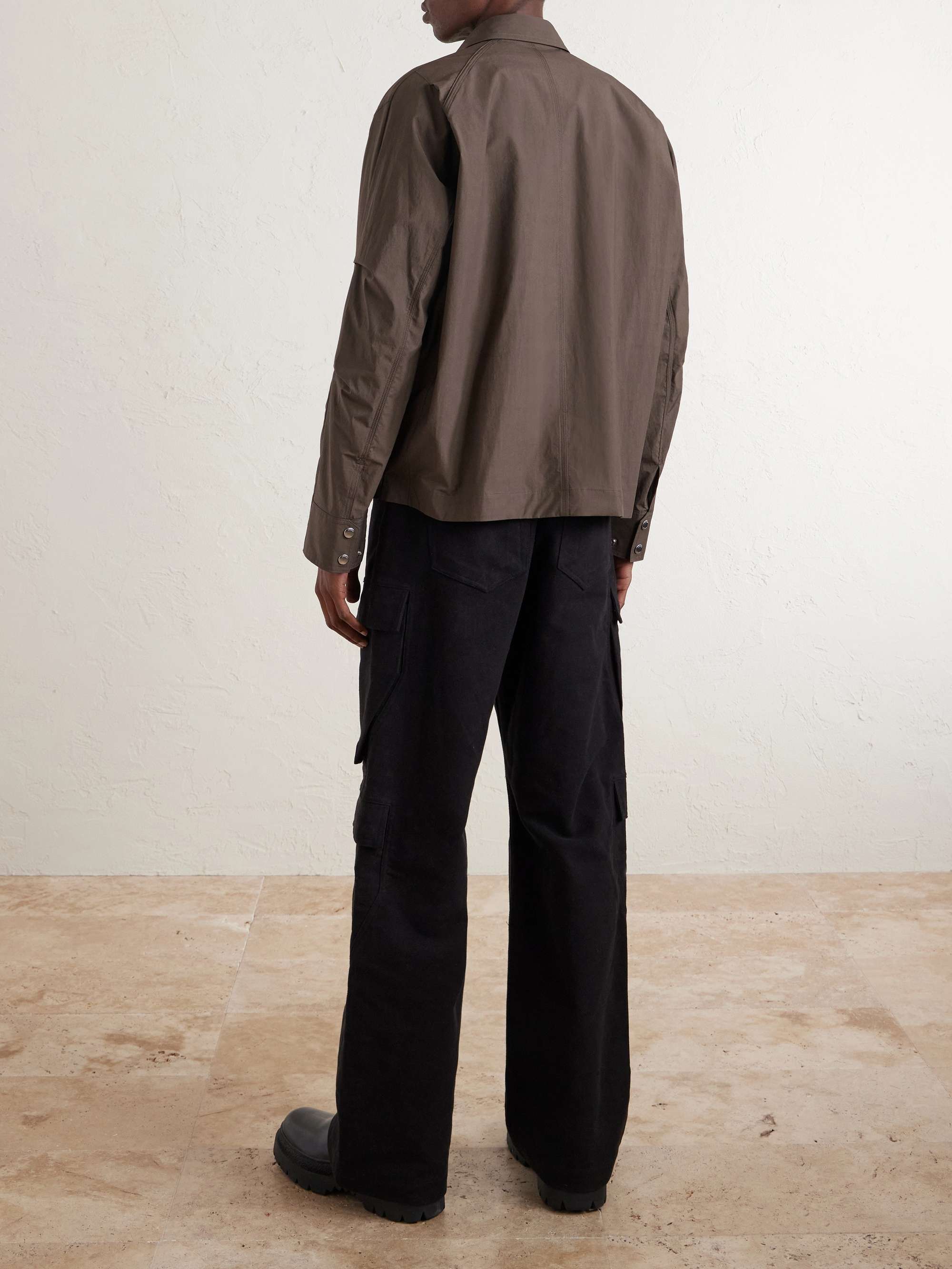 SACAI Cotton-Poplin Jacket for Men | MR PORTER