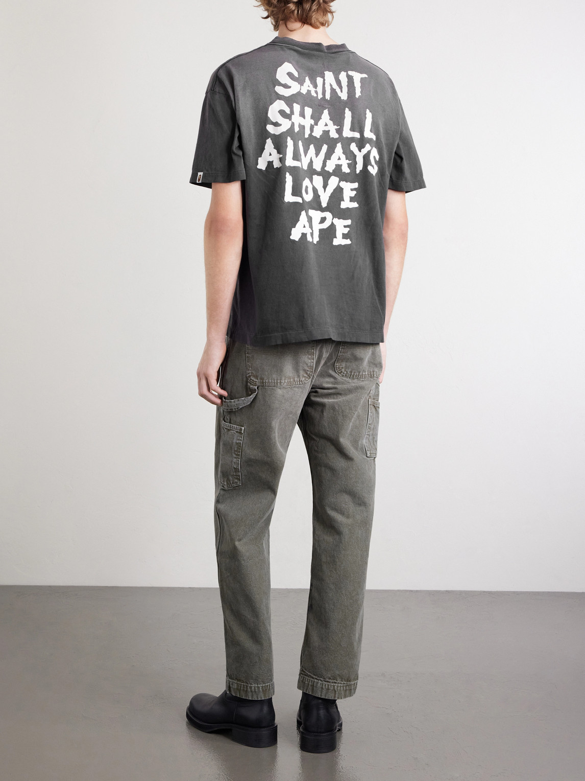 Bape® Distressed Printed Cotton-Jersey T-Shirt